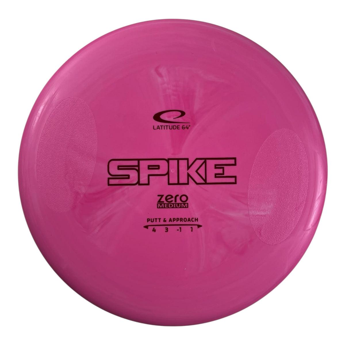 Latitude 64 Spike | Zero Medium | Pink/Red 174g Disc Golf
