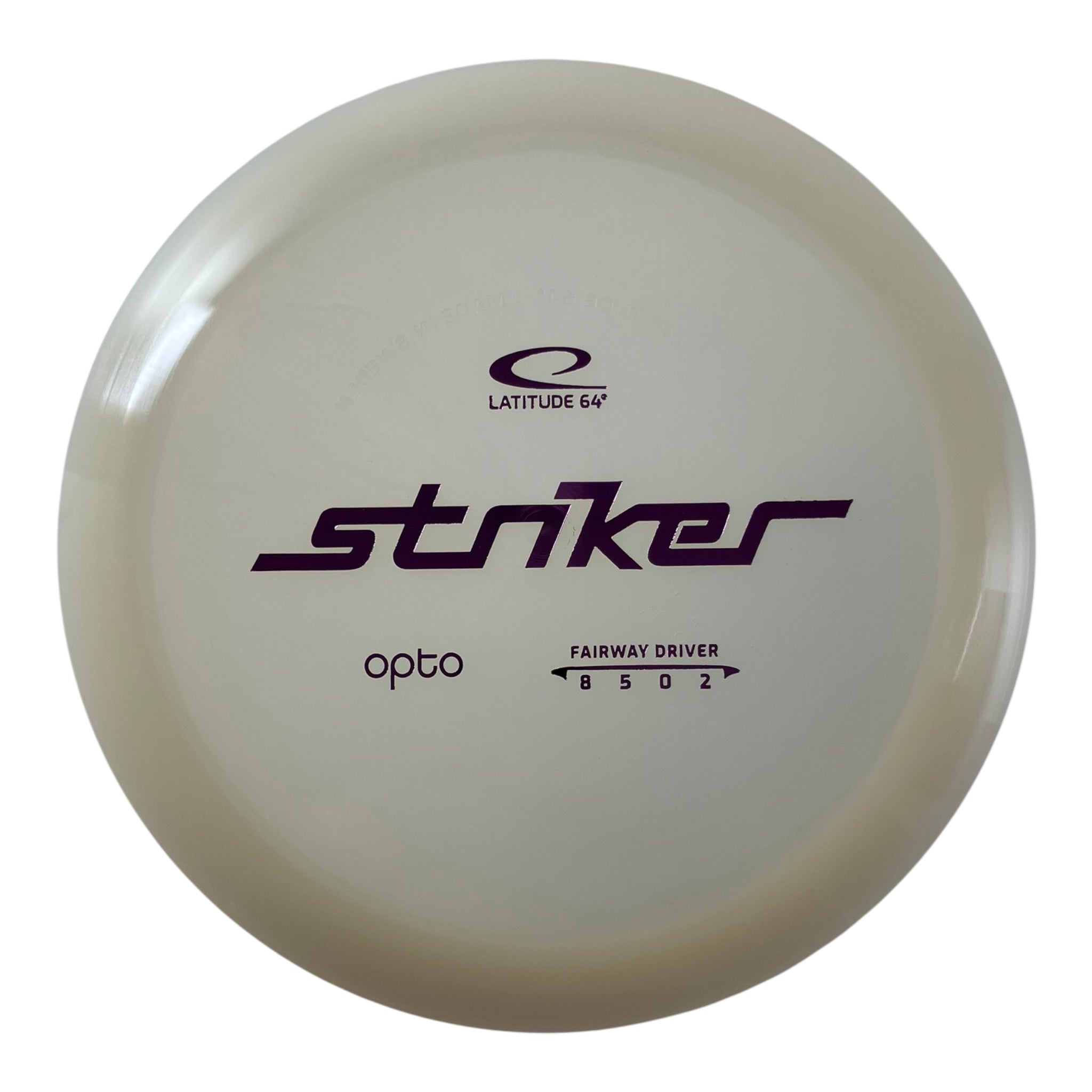 Latitude 64 Striker | Opto | White/Pink 175g Disc Golf