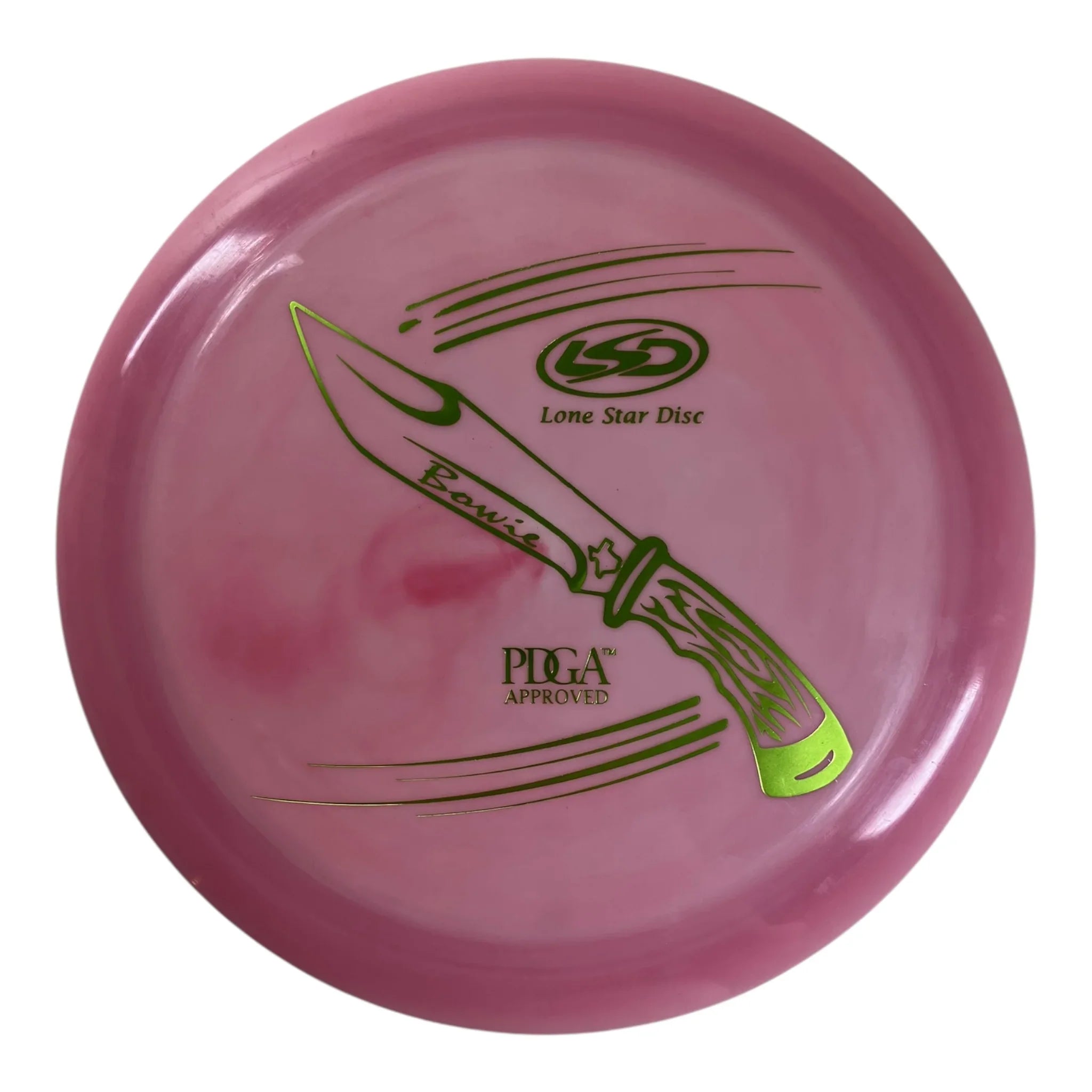 Lone Star Disc Bowie | Bravo | Purple/Green 173g Disc Golf