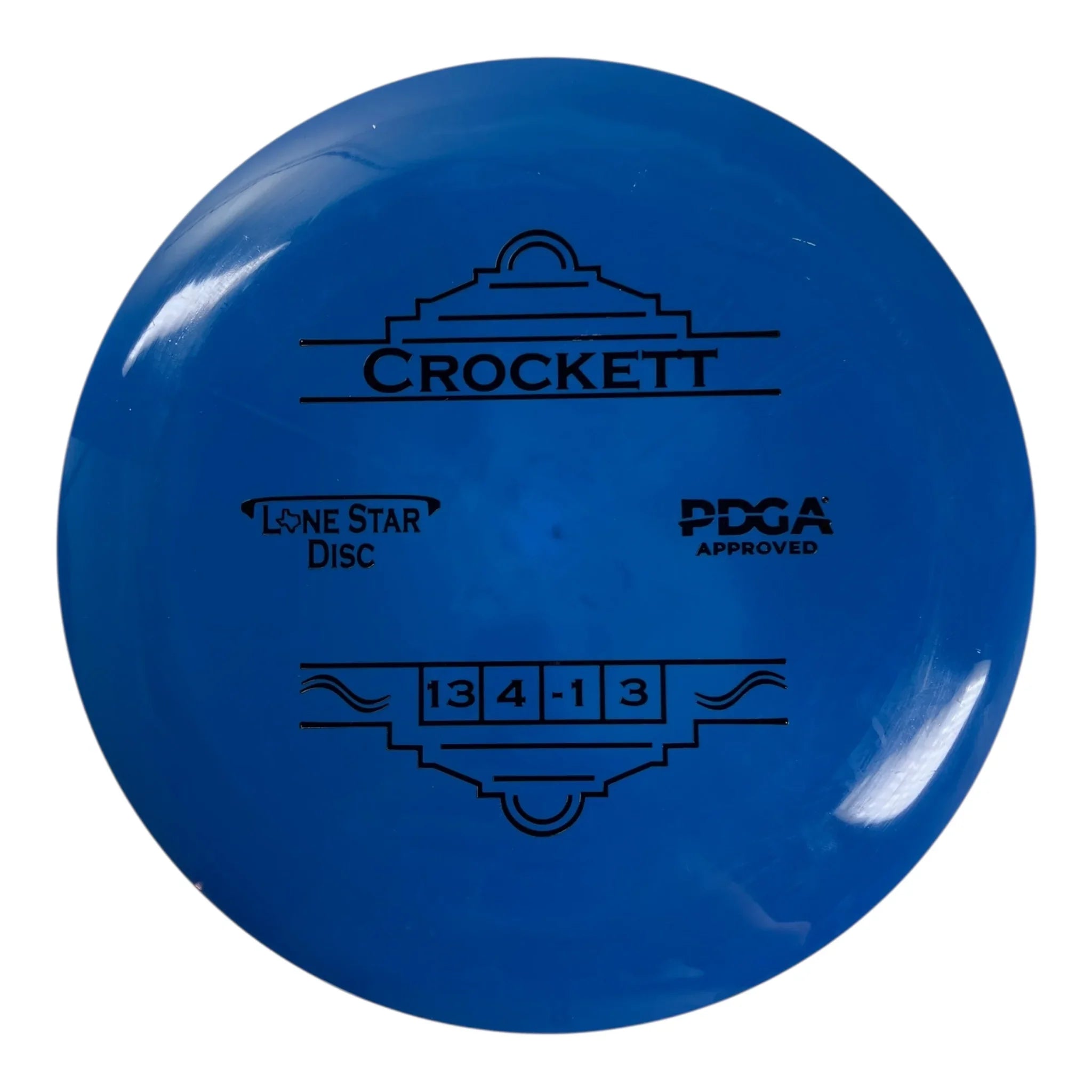 Lone Star Disc Crockett | Alpha | Blue/Black 175g Disc Golf