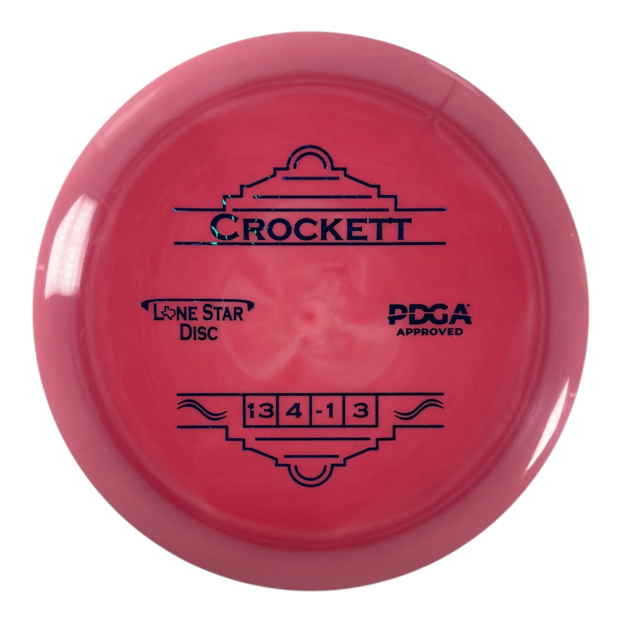 Lone Star Disc Crockett | Bravo | Pink/Blue 176g Disc Golf