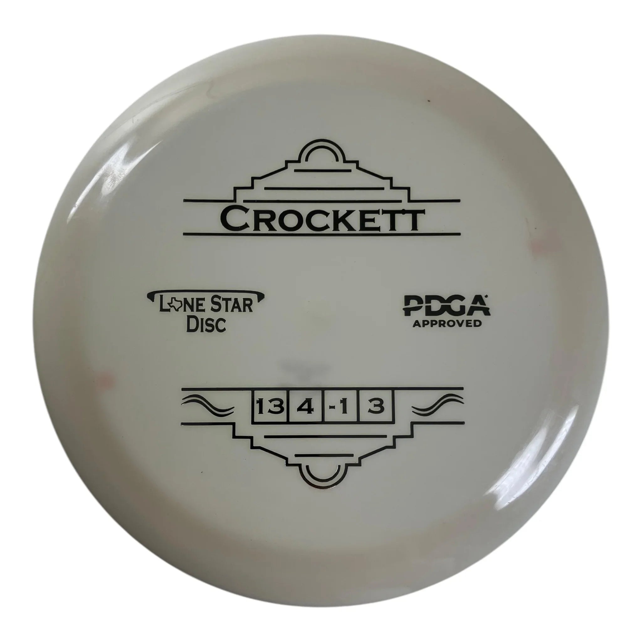 Lone Star Disc Crockett | Bravo | White/Silver 176g Disc Golf