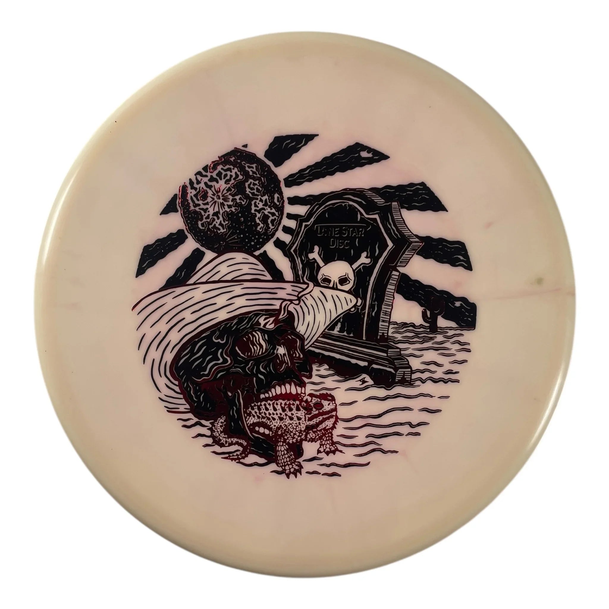 Lone Star Disc Horny Toad | Alpha | Tan/Red 174g Disc Golf
