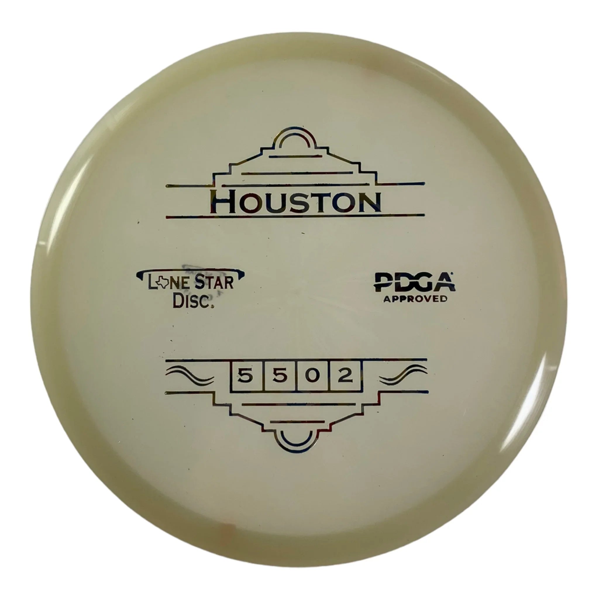 Lone Star Disc Houston | Alpha Glow | Glow/Dots 175g Disc Golf