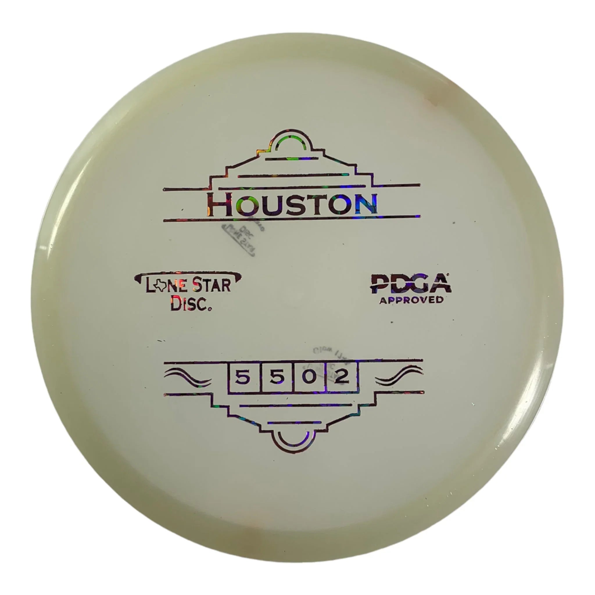 Lone Star Disc Houston | Bravo Glow | Glow/Pink 174g Disc Golf