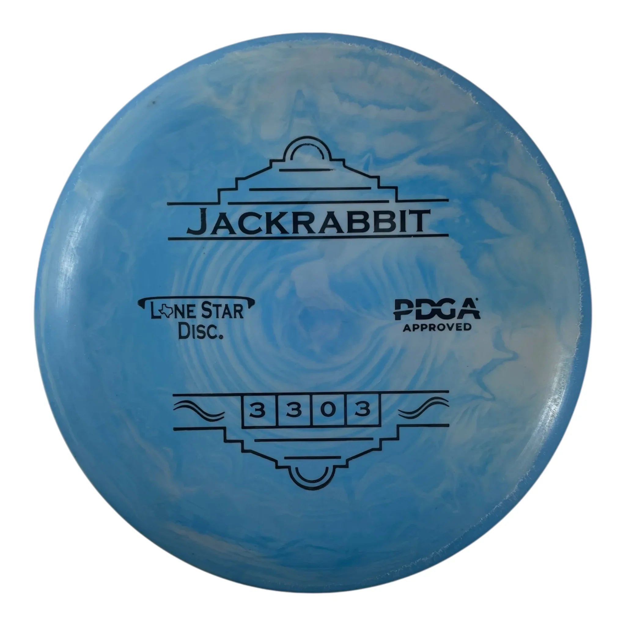 Lone Star Disc Jack Rabbit | Victor 2 | Blue/Black 172g Disc Golf