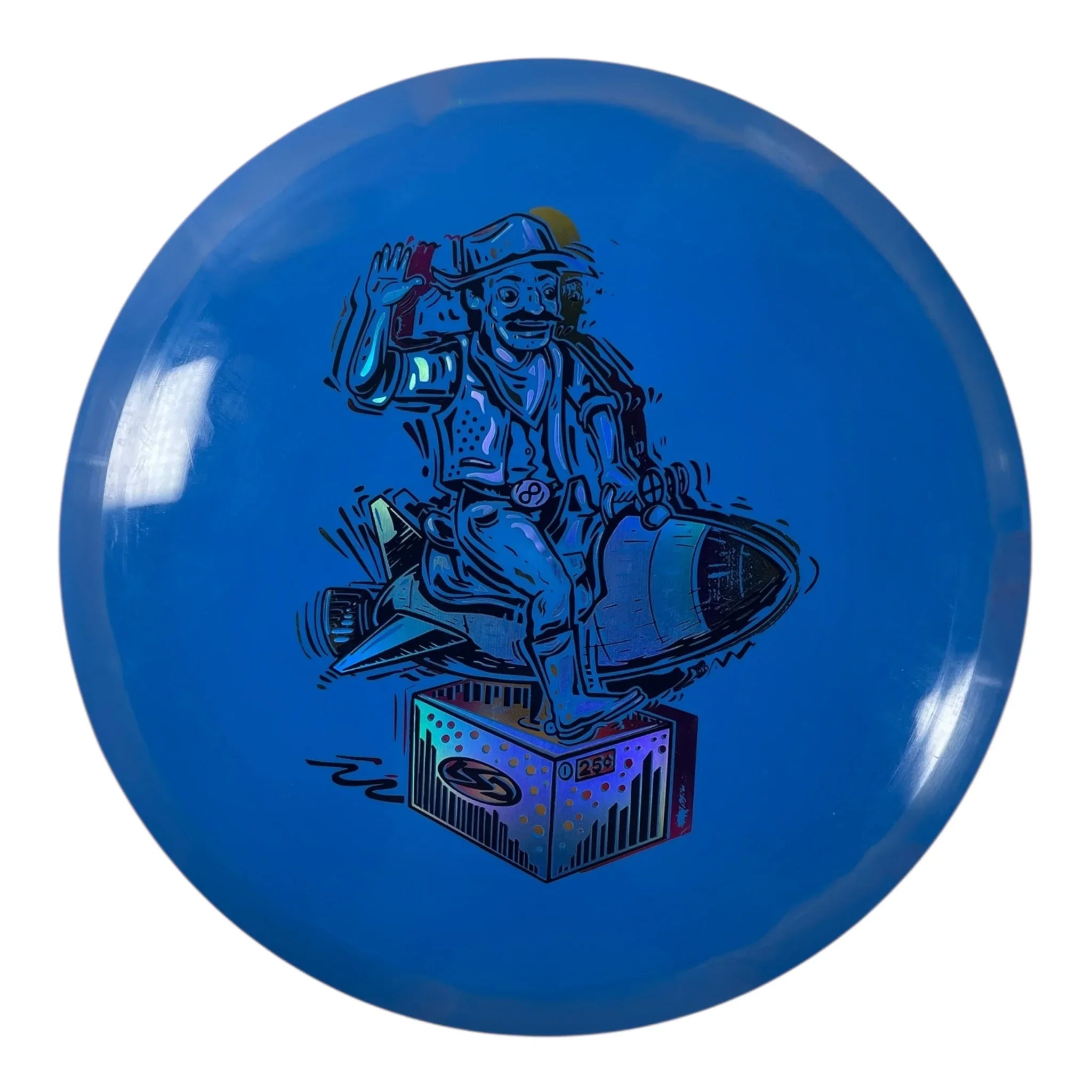 Lone Star Disc Mockingbird | Alpha | Blue/Sunset 174g Disc Golf