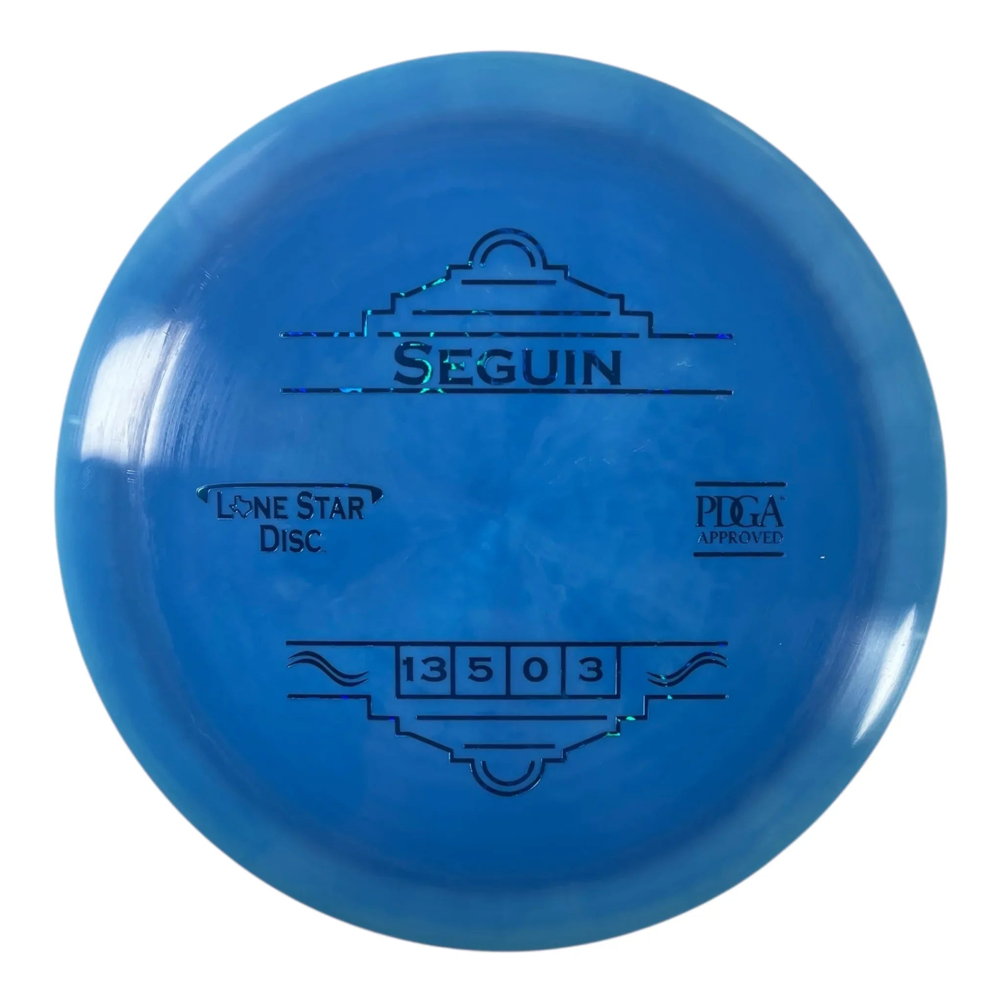 Lone Star Disc Seguin | Alpha | Blue/Blue 173g Disc Golf