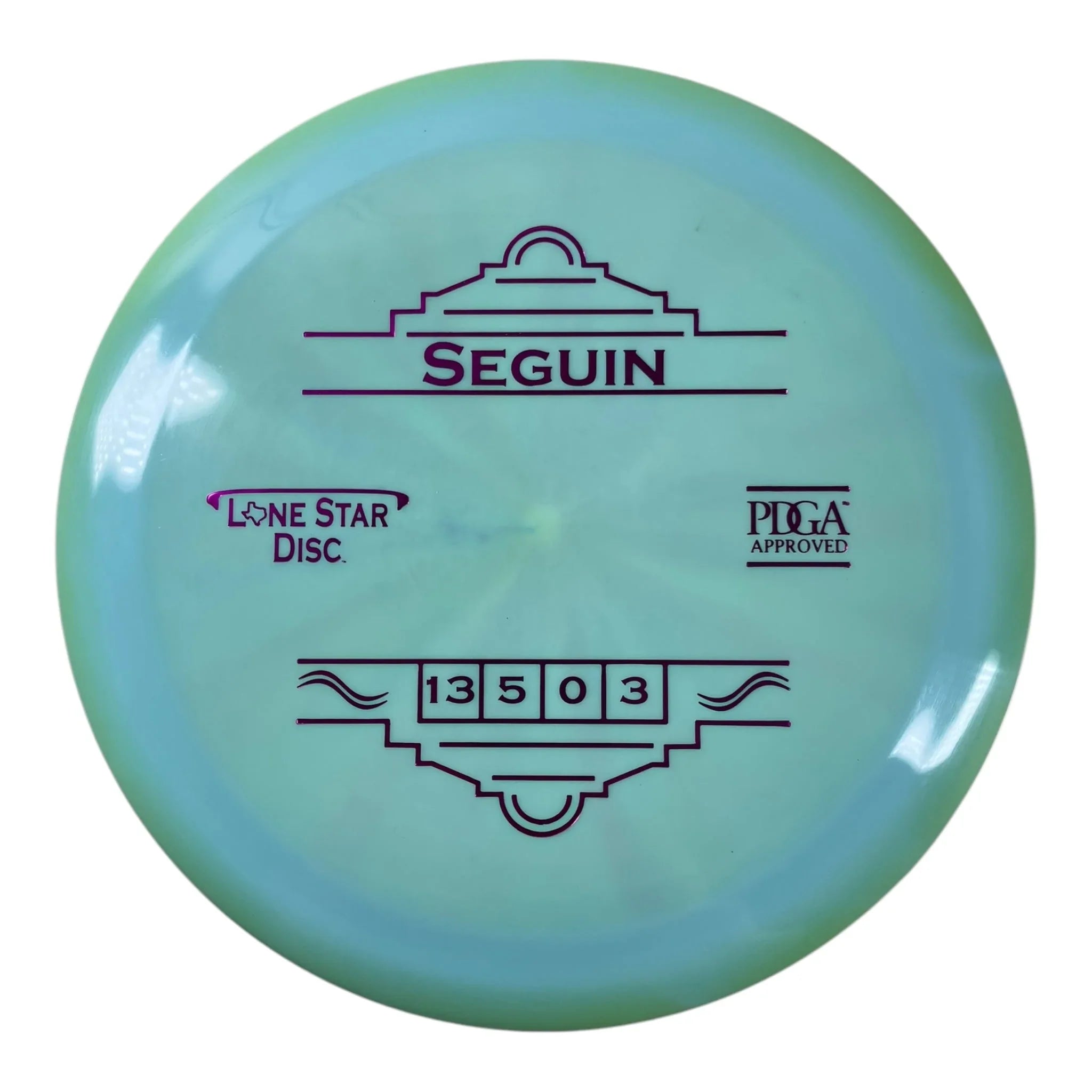 Lone Star Disc Seguin | Alpha | Blue/Pink 165g Disc Golf