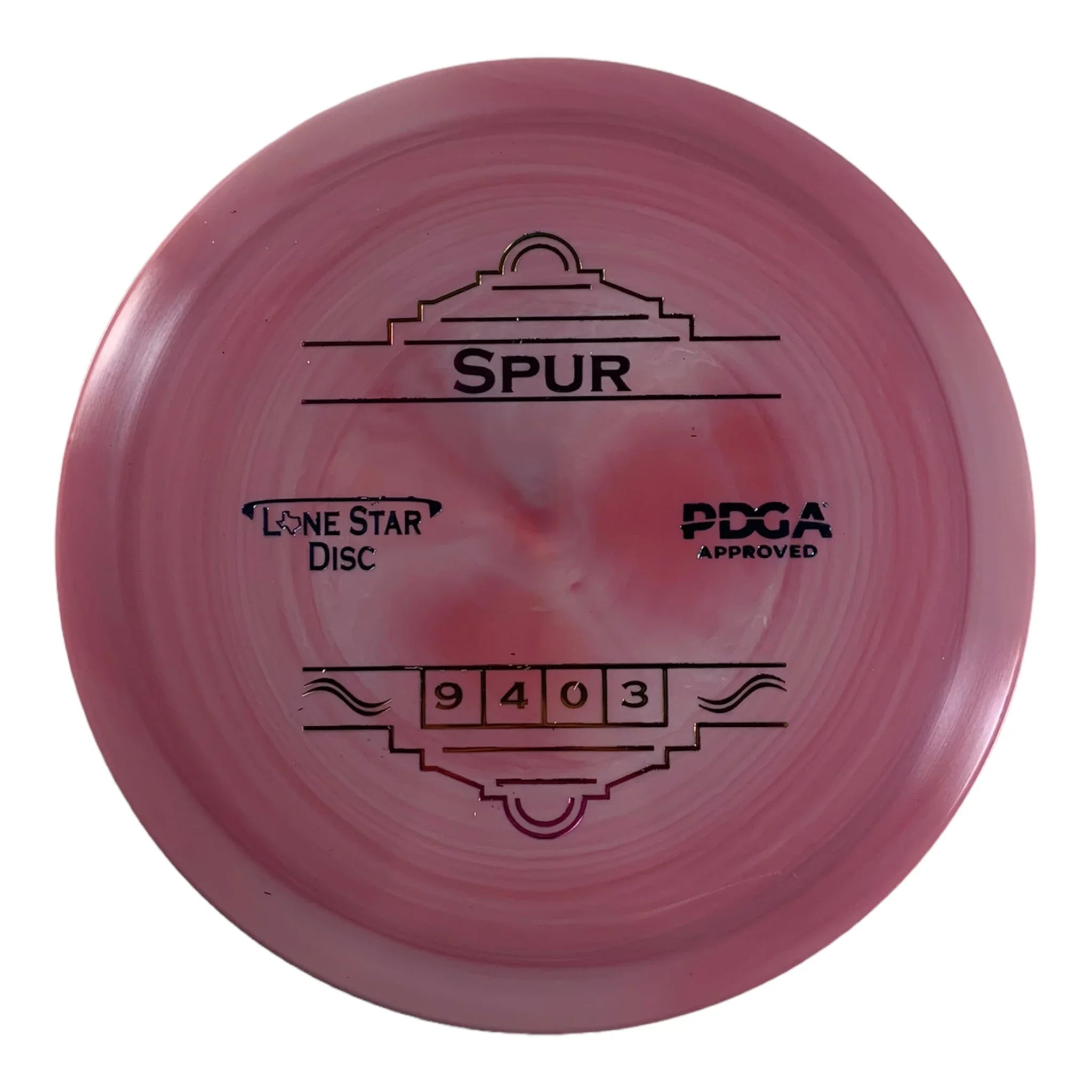 Lone Star Disc Spur | Bravo | Pink/Sunset 172g Disc Golf