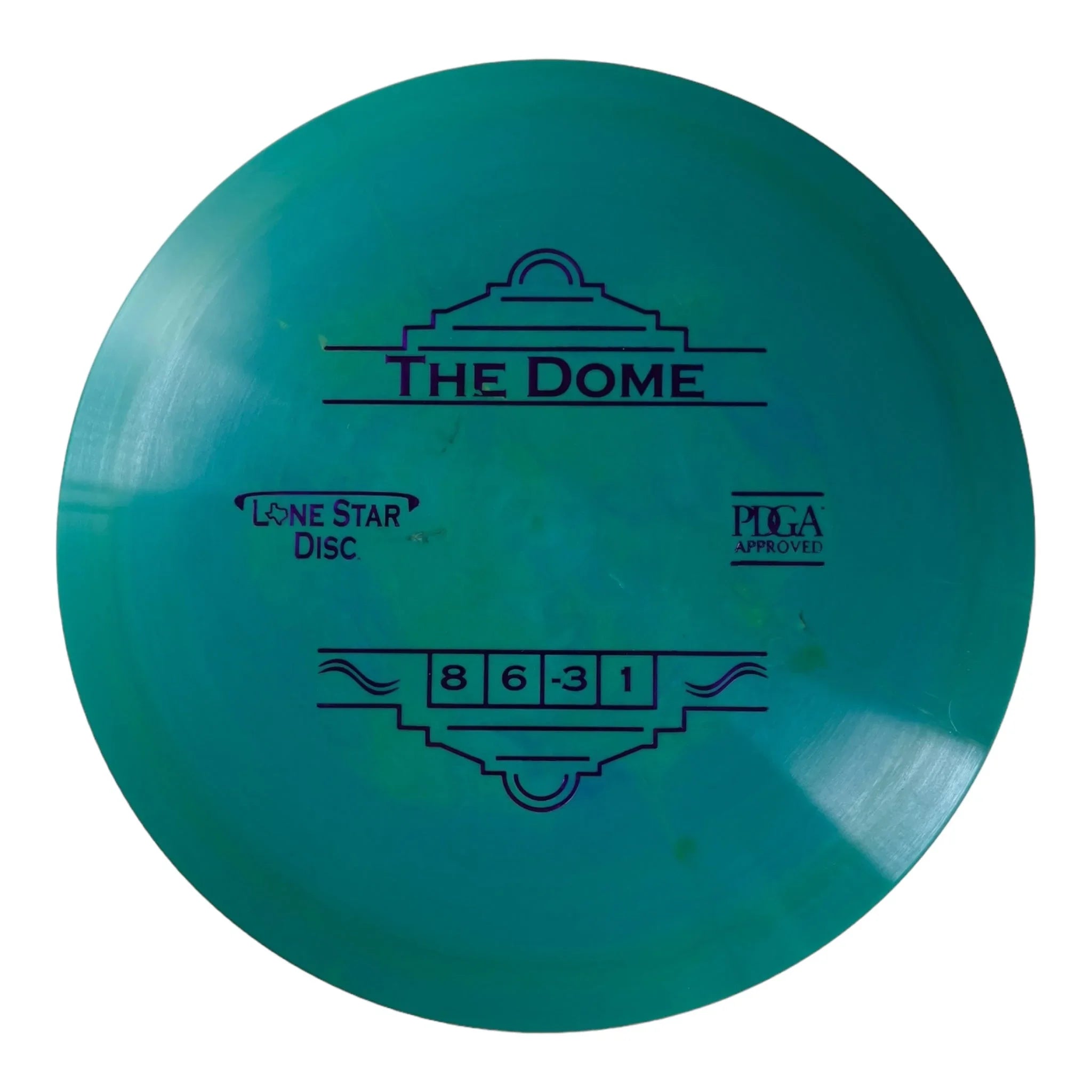 Lone Star Disc The Dome | Alpha | Teal/Purple 172g Disc Golf