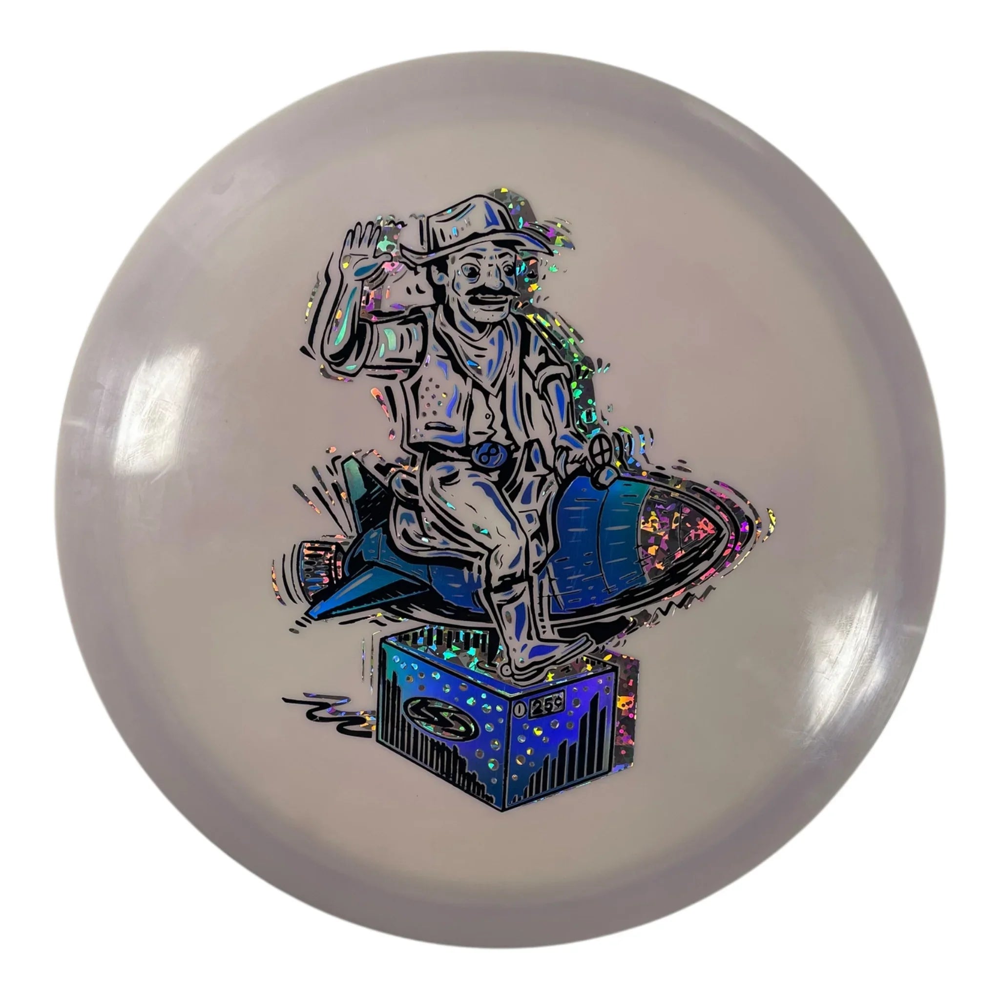 Lone Star Disc The Dome | Bravo | Pink/Holo 175g Disc Golf