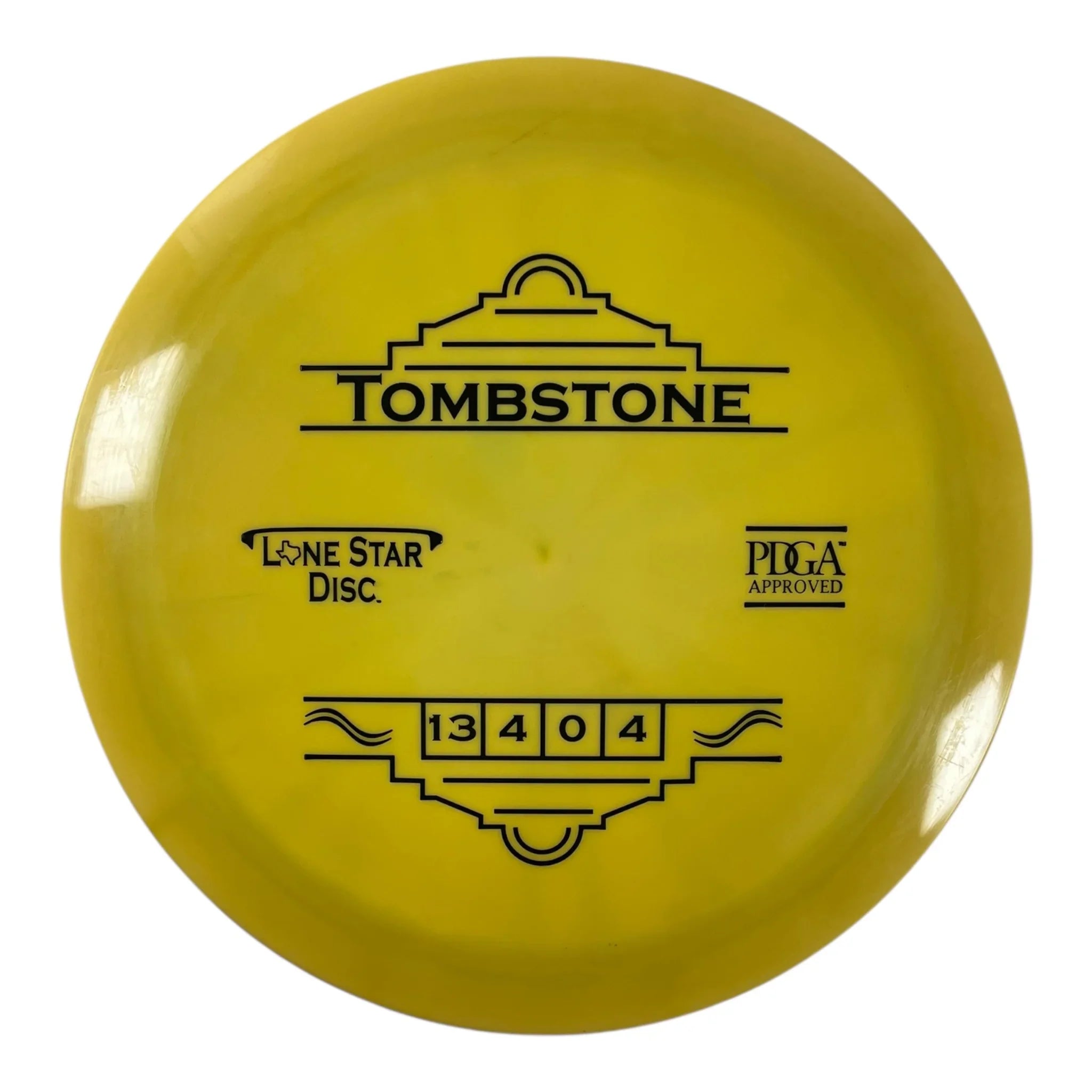 Lone Star Disc Tombstone | Alpha | Yellow/Black 171g Disc Golf