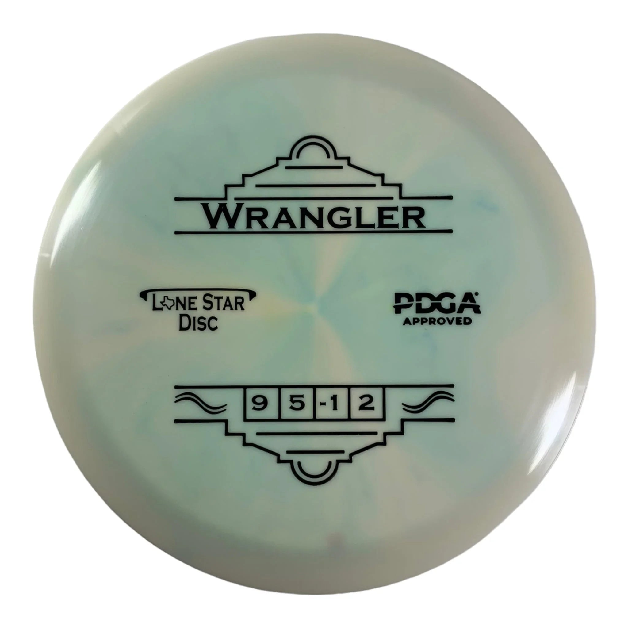 Lone Star Disc Wrangler | Alpha | Blue/Black 175g Disc Golf