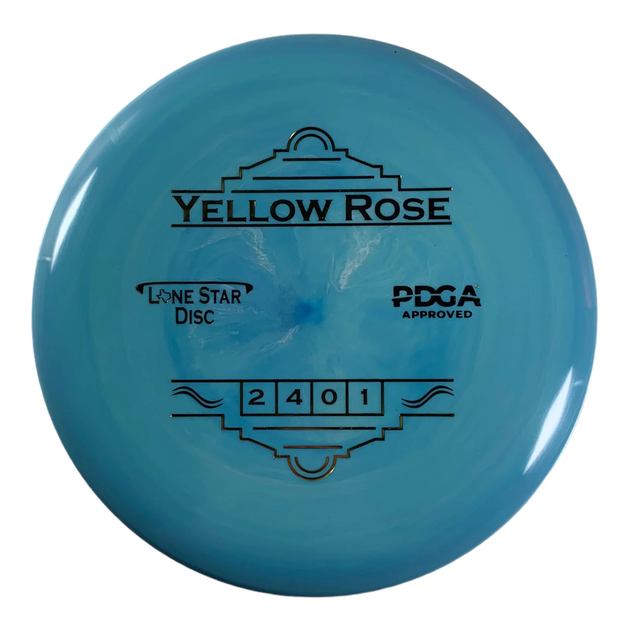 Lone Star Disc Yellow Rose | Alpha | Blue/Gold 173g Disc Golf