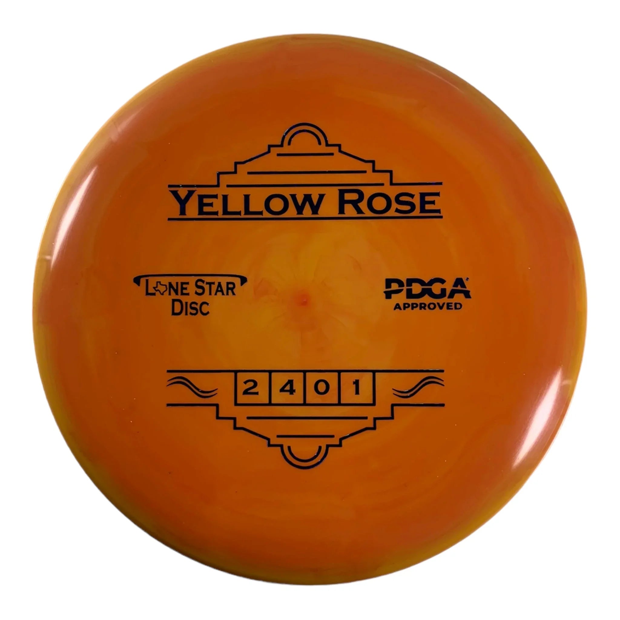 Lone Star Disc Yellow Rose | Bravo | Orange/Blue 173g Disc Golf