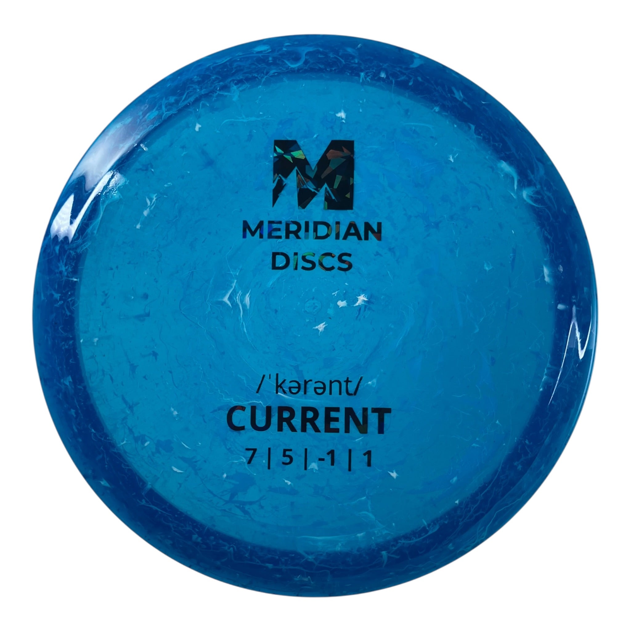 Meridian Current | Marble Clarus | Blue/Black 176g Disc Golf