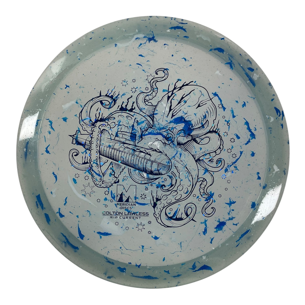 Meridian Discs Rip Current | Borealis | Blue/Blue Holo 175g (Colton Lawless) Disc Golf