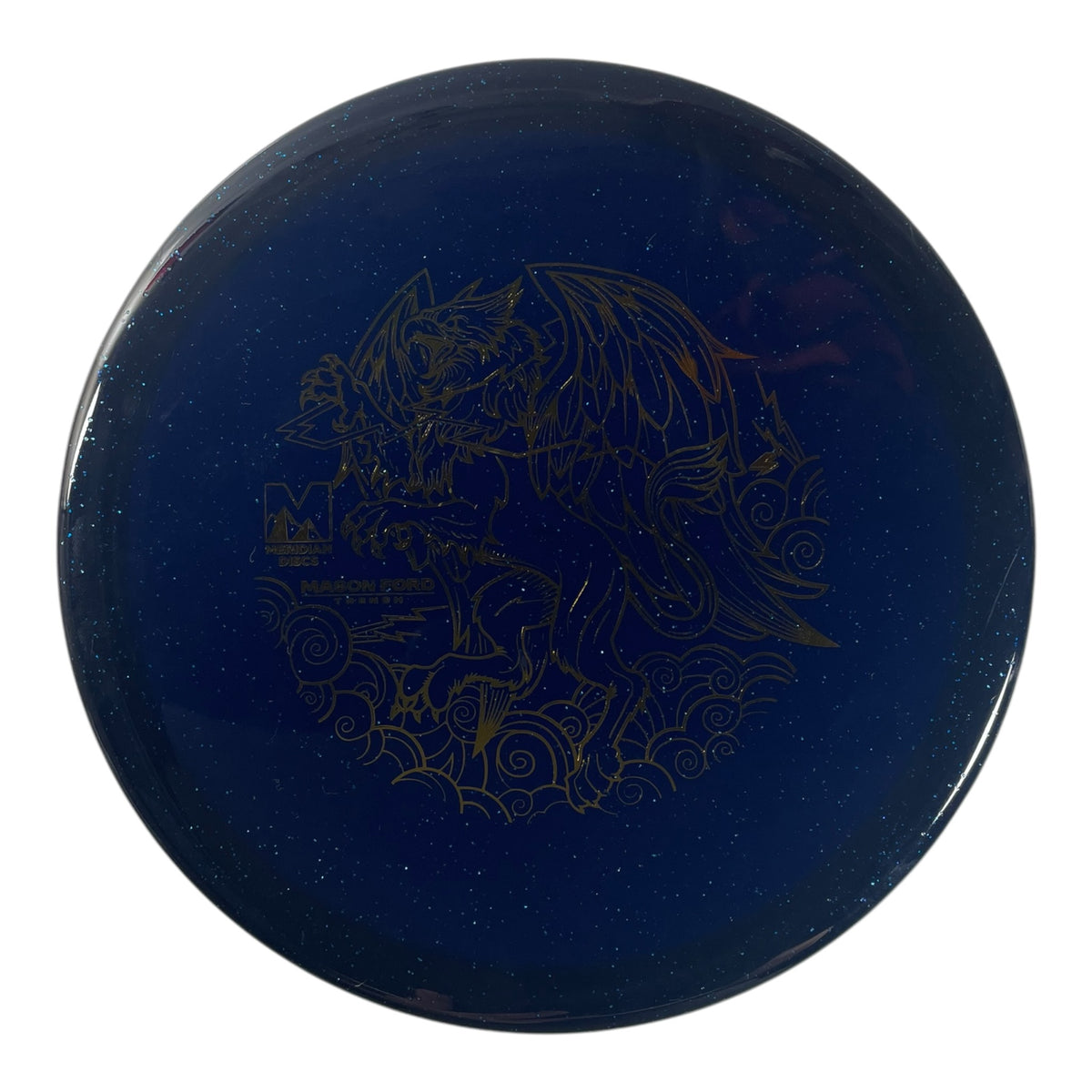 Meridian Discs Trench | Starry Slate | Black/Gold 174-175g (Mason Ford) Disc Golf