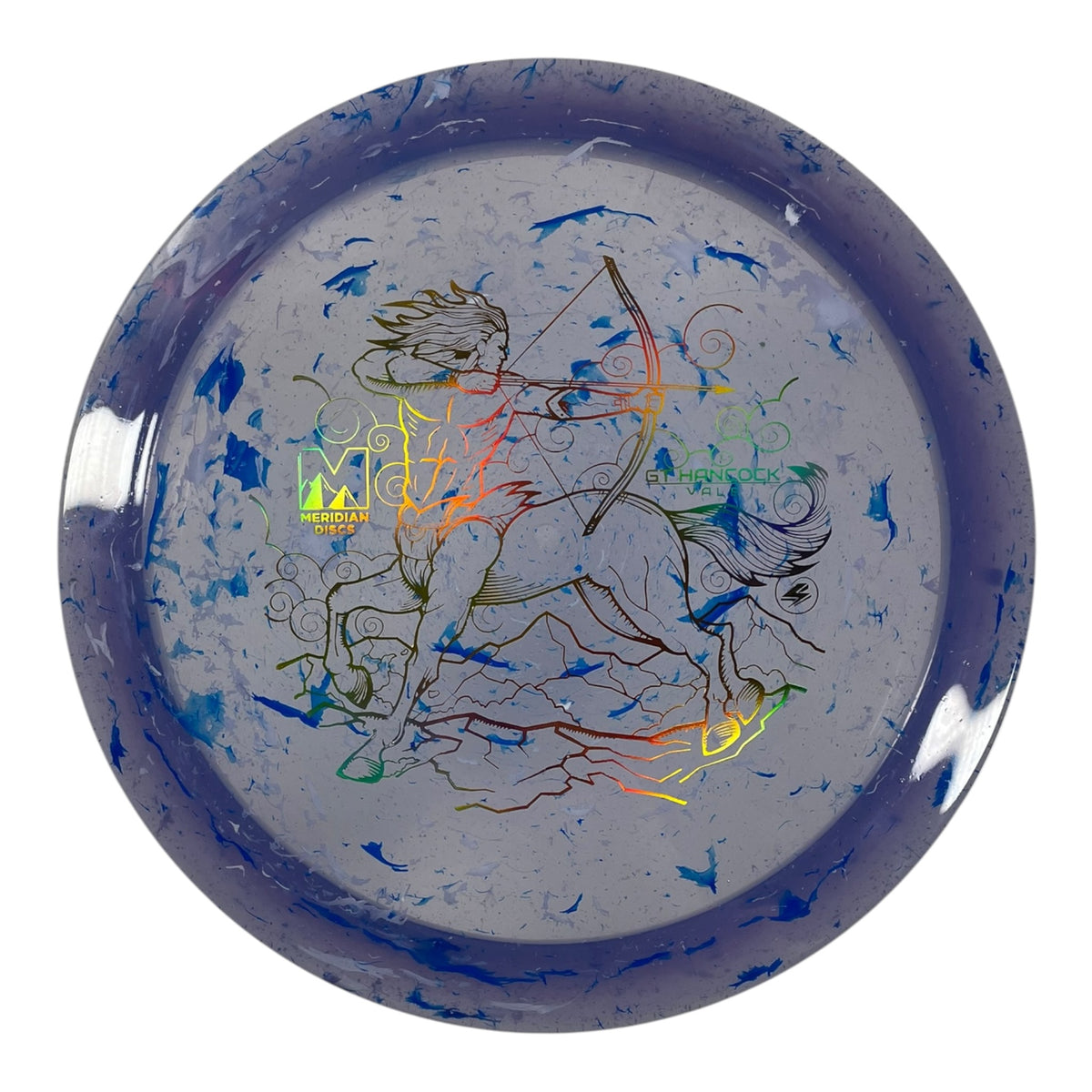 Meridian Discs Vale | Borealis | Purple/Holo 174g (GT Hancock) Disc Golf