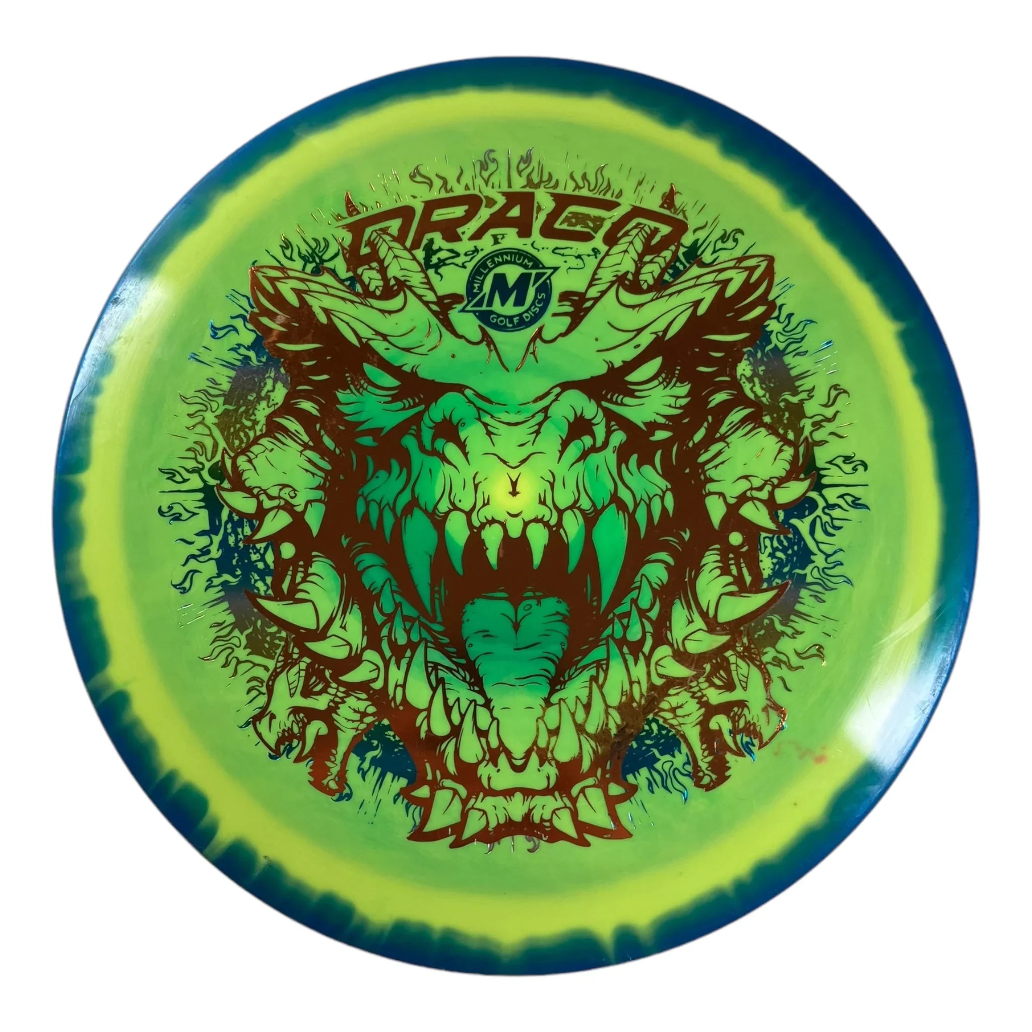 Millennium Golf Discs Draco | Sirius Helio | Blue/Gold 173g (Calvin Heimburg) (Used Great) Disc Golf