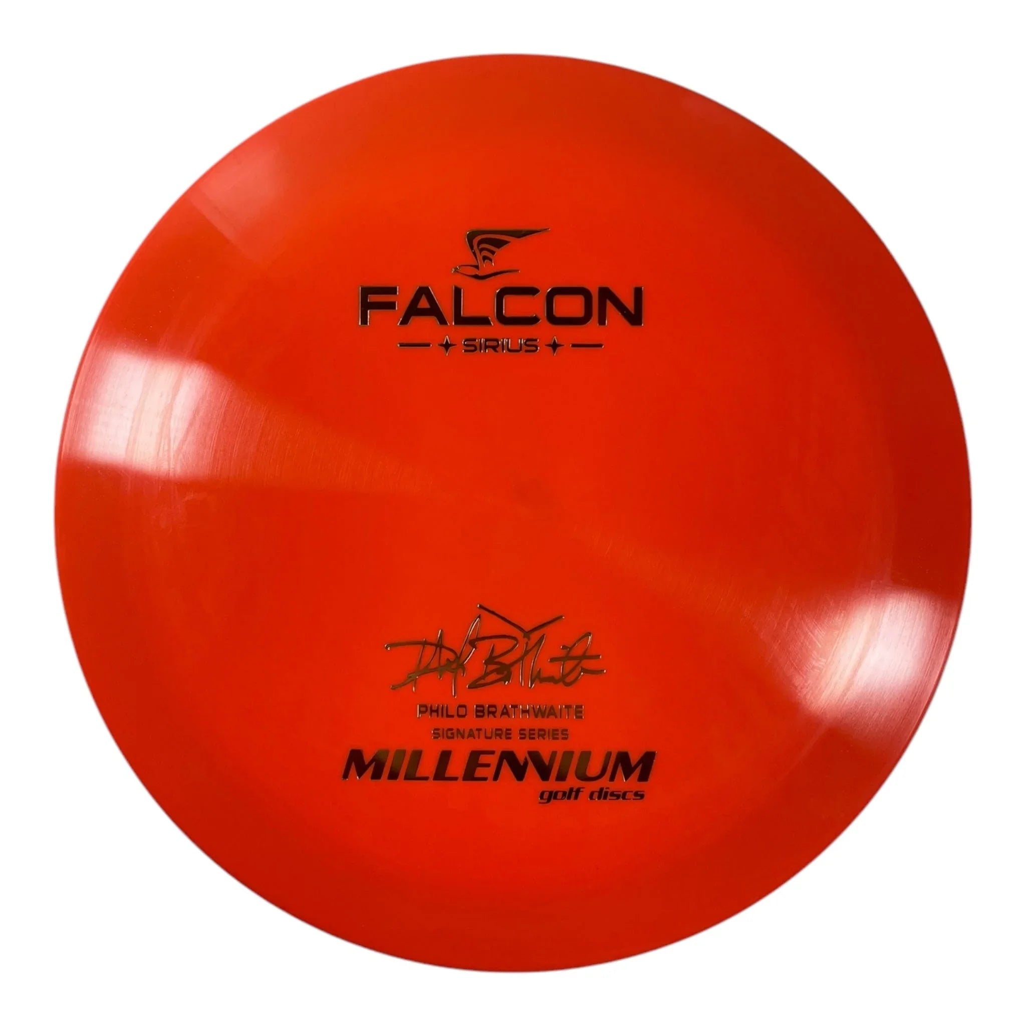 Millennium Golf Discs Falcon | Sirius | Orange/Gold 171-172g (Philo Brathwaite) Disc Golf