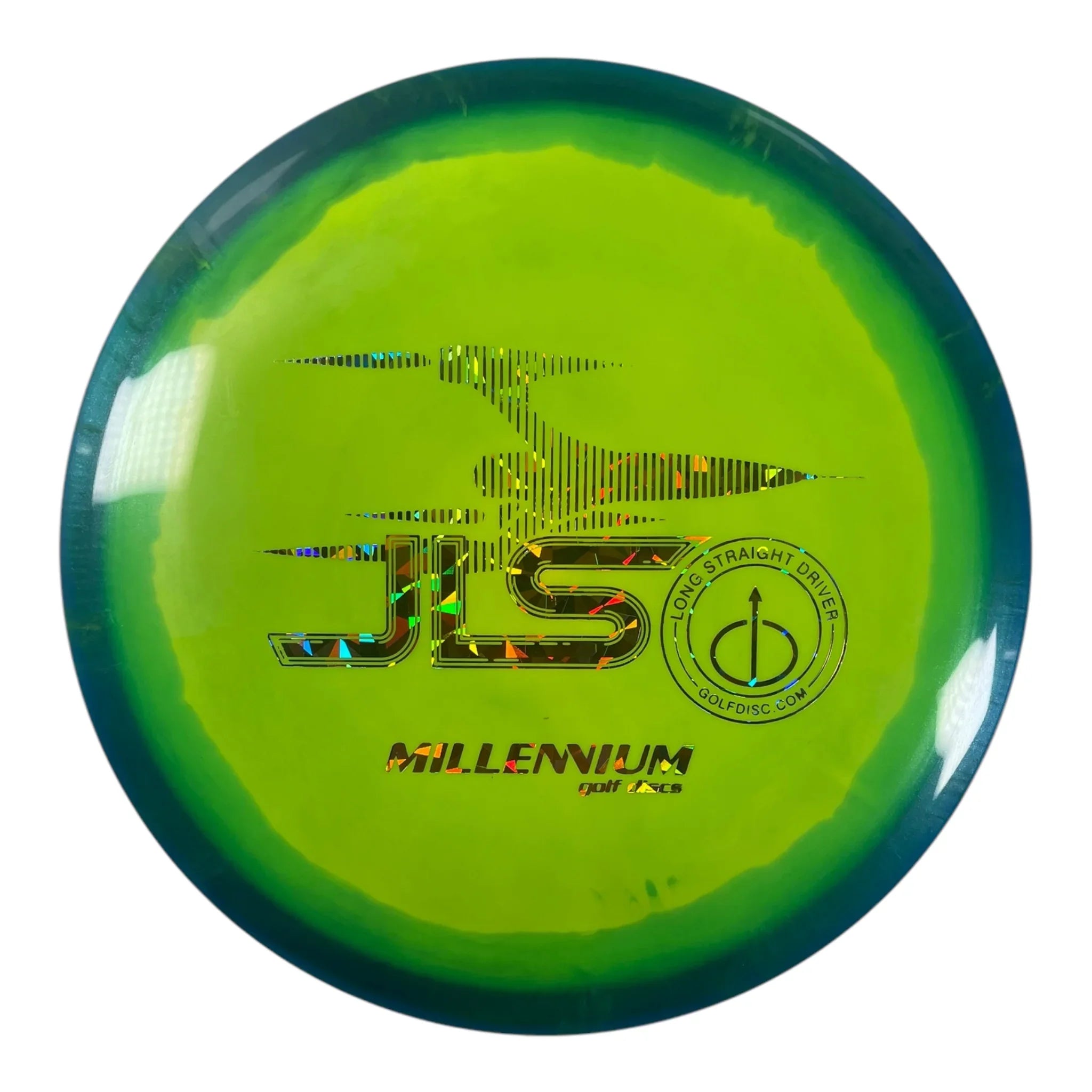 Millennium Golf Discs JLS | Sirius Helio | Green/Gold Holo 175g Disc Golf