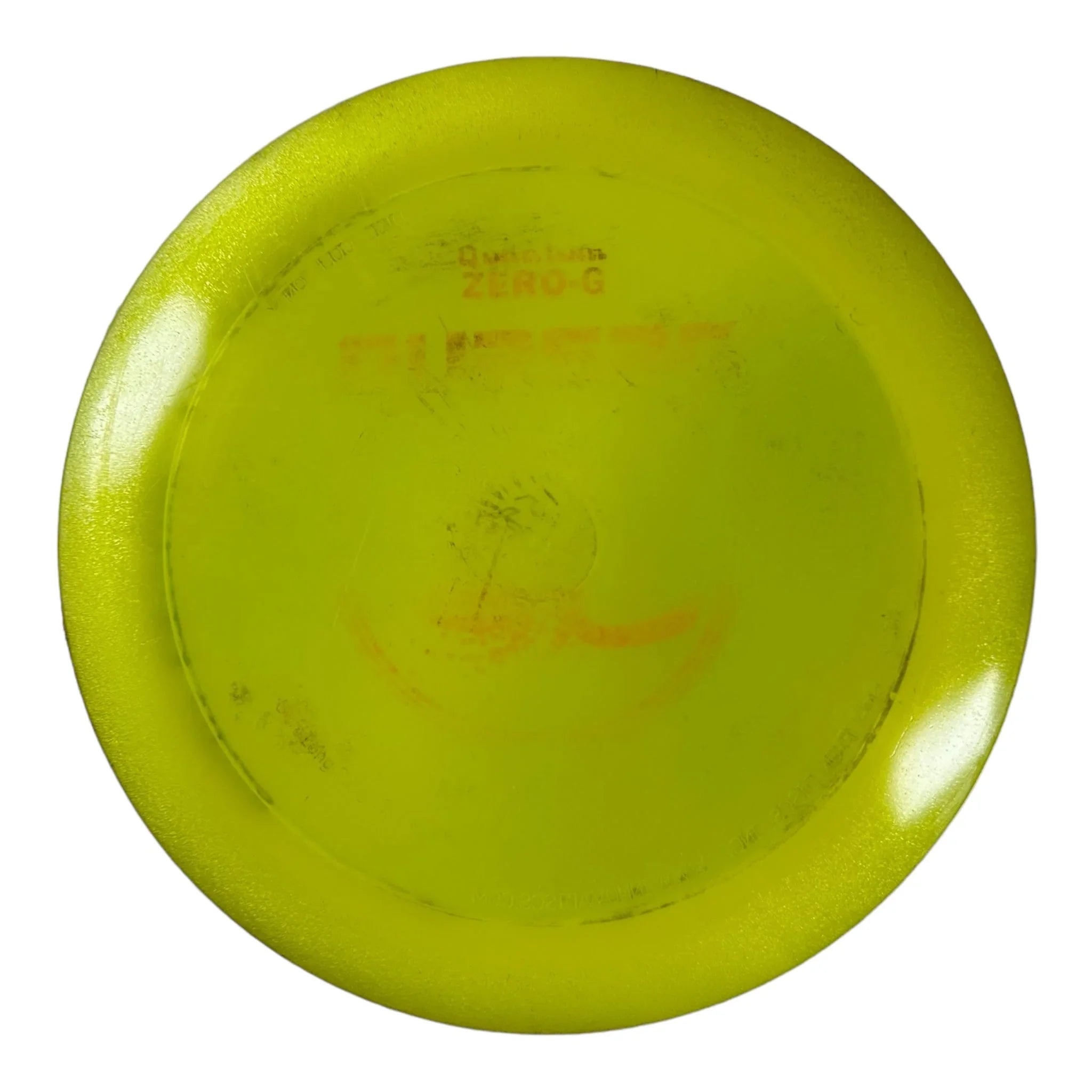Millennium Golf Discs Quasar - Used Fair | Quantum Zero - G | Yellow/Clear 158g Disc Golf