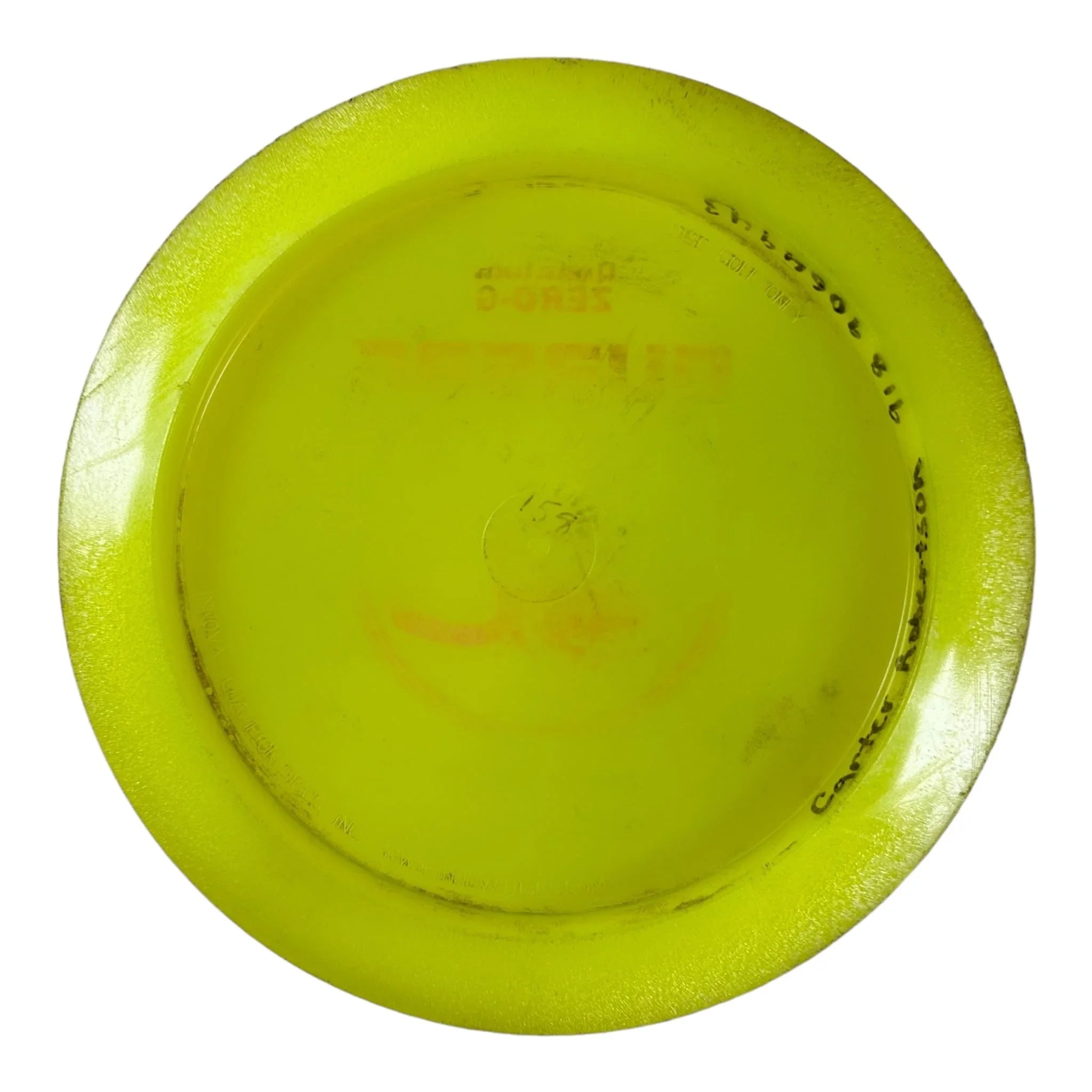 Millennium Golf Discs Quasar - Used Fair | Quantum Zero - G | Yellow/Clear 158g Disc Golf