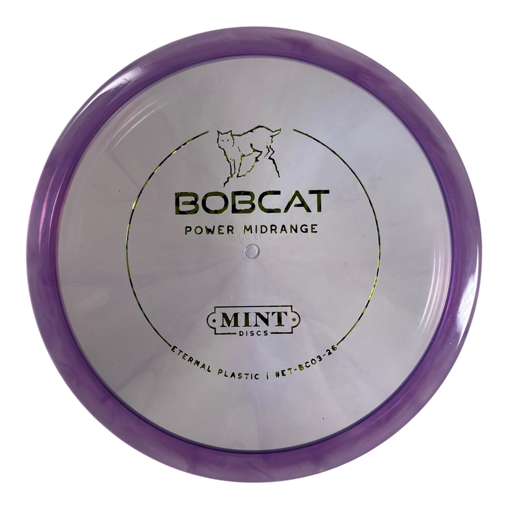 Mint Discs Bobcat | Eternal | Purple/Leopard 177g Disc Golf