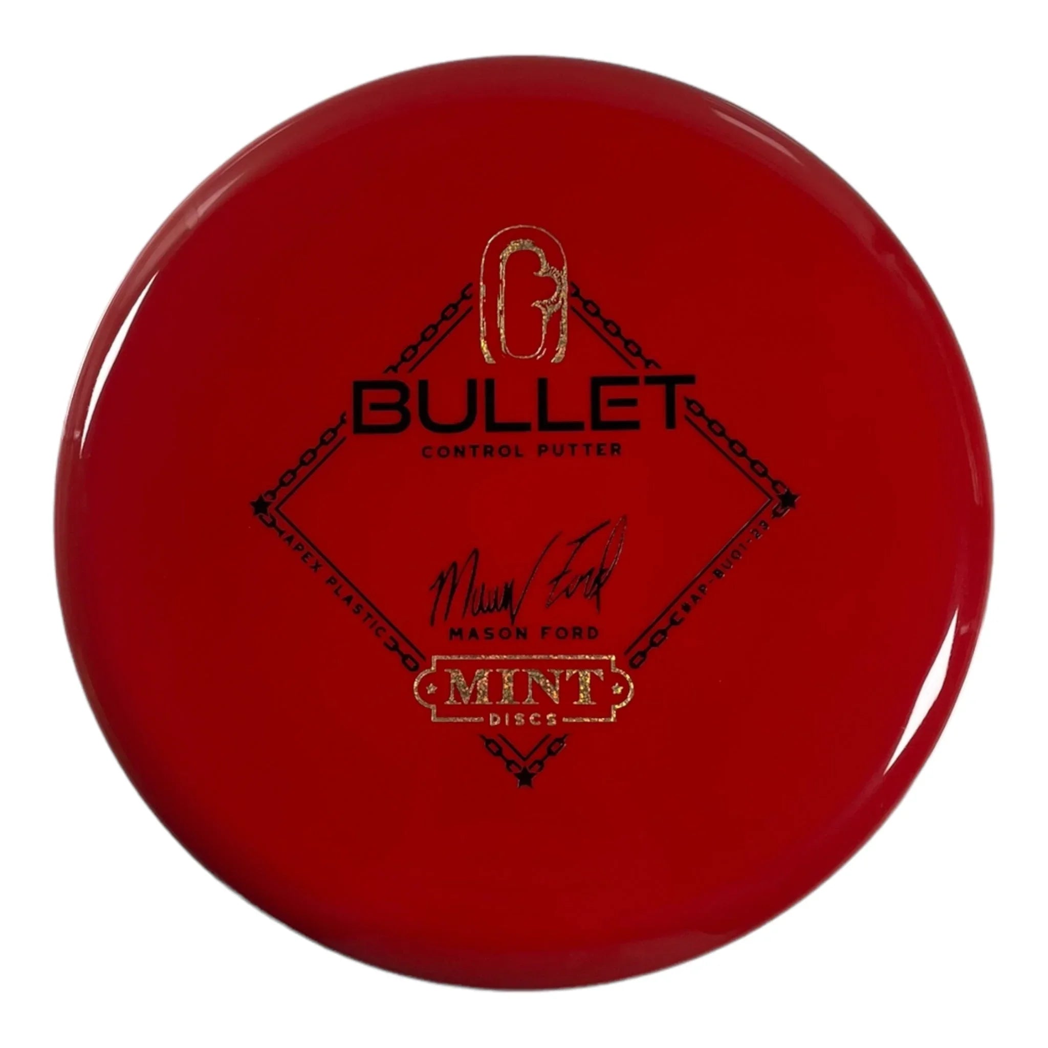 Mint Discs Bullet | Apex | Red/Gold 168g (Mason Ford) Disc Golf