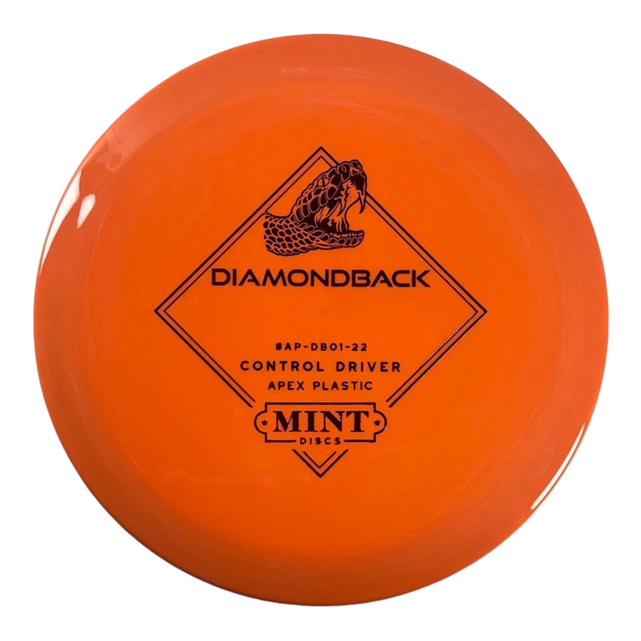 Mint Discs Diamondback | Apex | Orange/Purple 169g Disc Golf