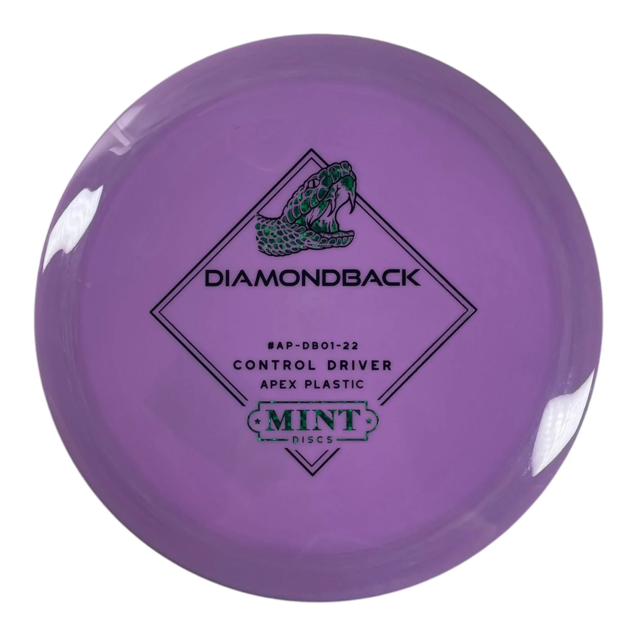 Mint Discs Diamondback | Apex | Purple/Green 173g Disc Golf