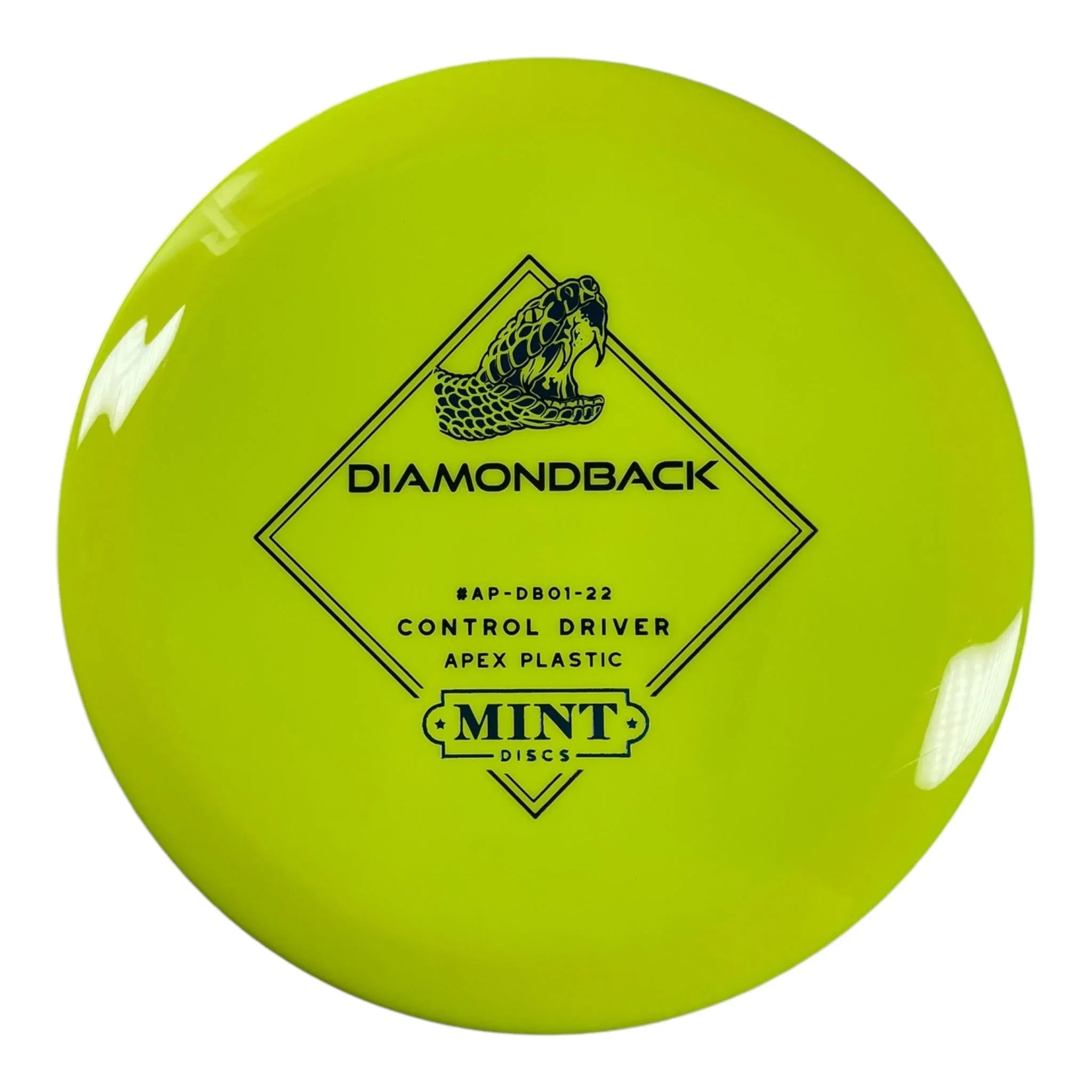 Mint Discs Diamondback | Apex | Yellow/Blue 172 - 173g Disc Golf