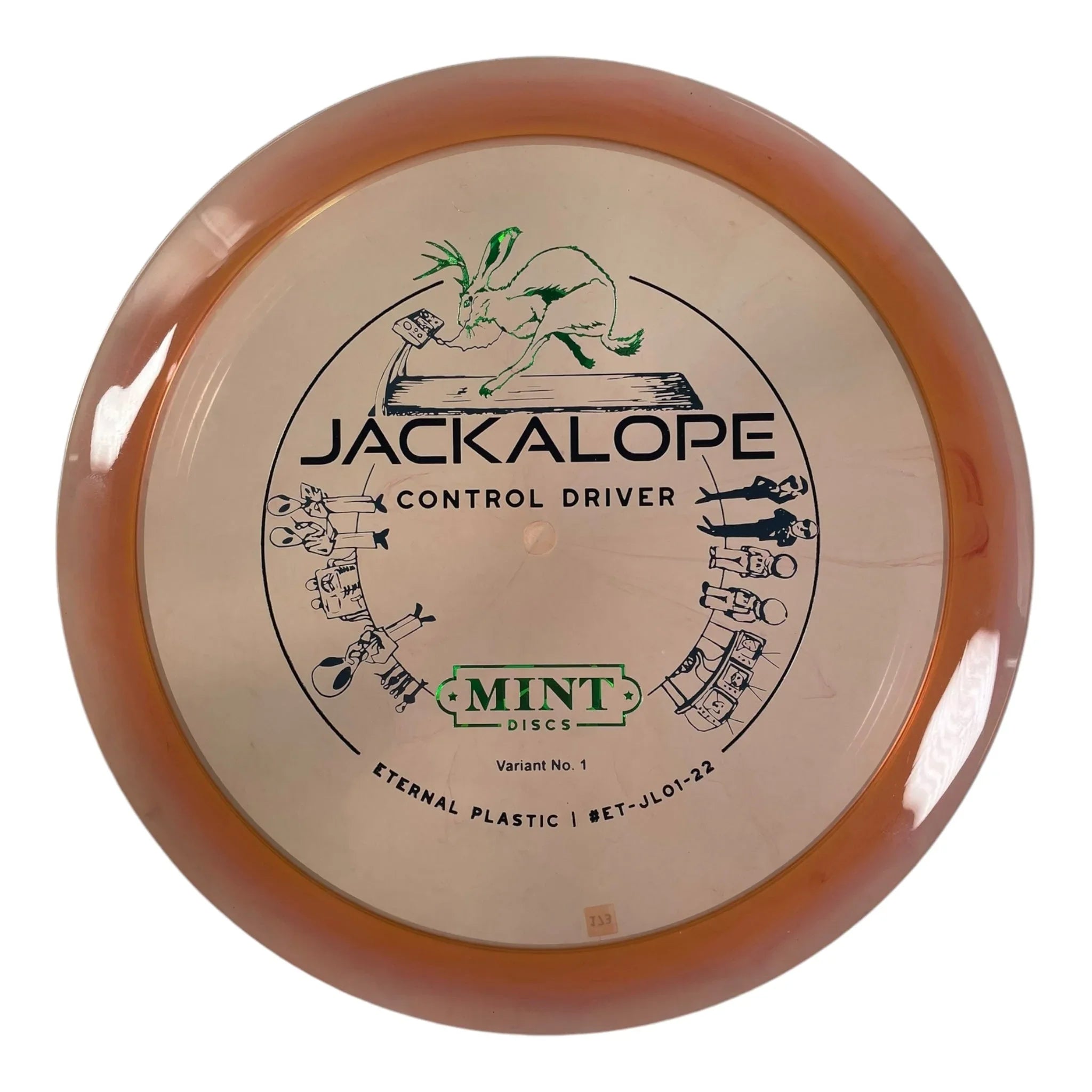 Mint Discs Jackalope | Eternal | Orange/Green 173g Disc Golf