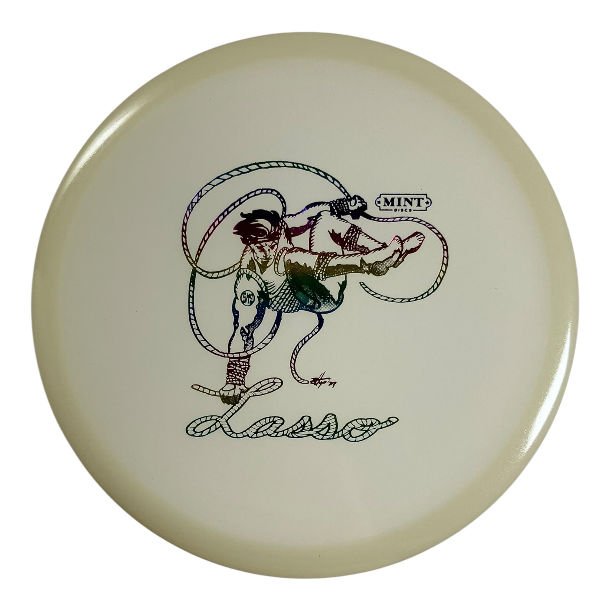 Mint Discs Lasso | Nocturnal | Glow/Rainbow 175g (Super Mint Society) Disc Golf