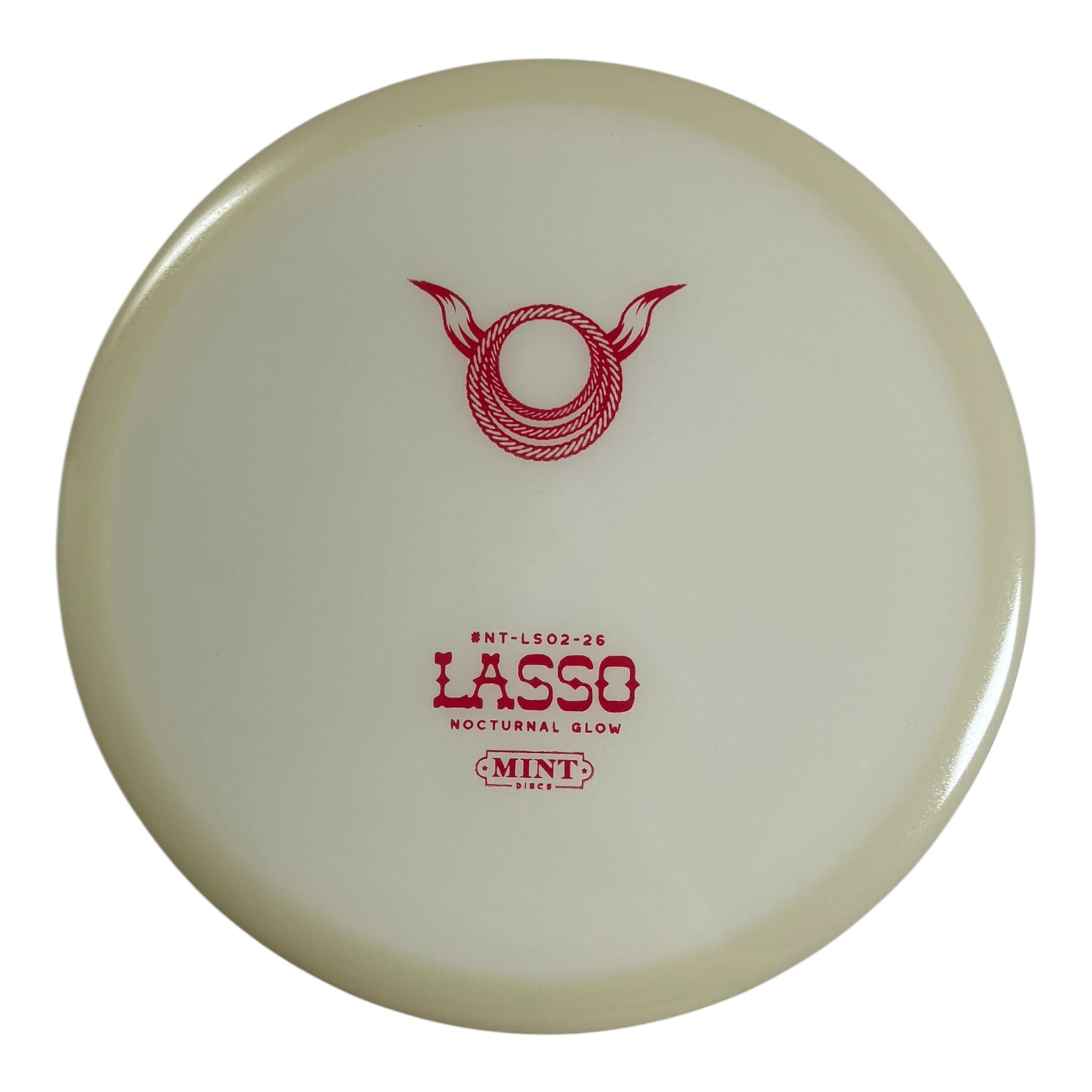 Mint Discs Lasso | Nocturnal | Glow/Red 175g Disc Golf