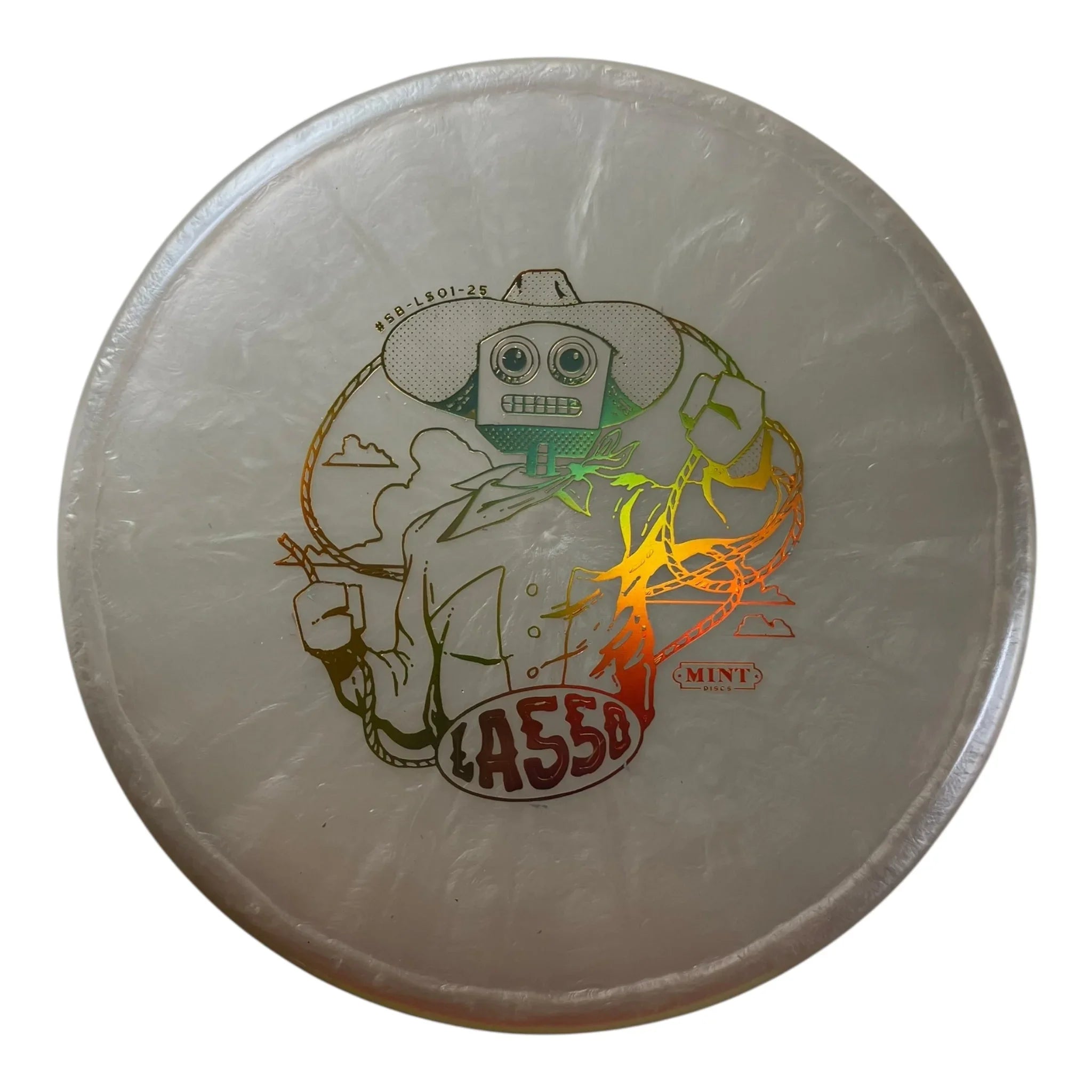 Mint Discs Lasso | Sublime | Cream/Gold 173g (First Run) Disc Golf