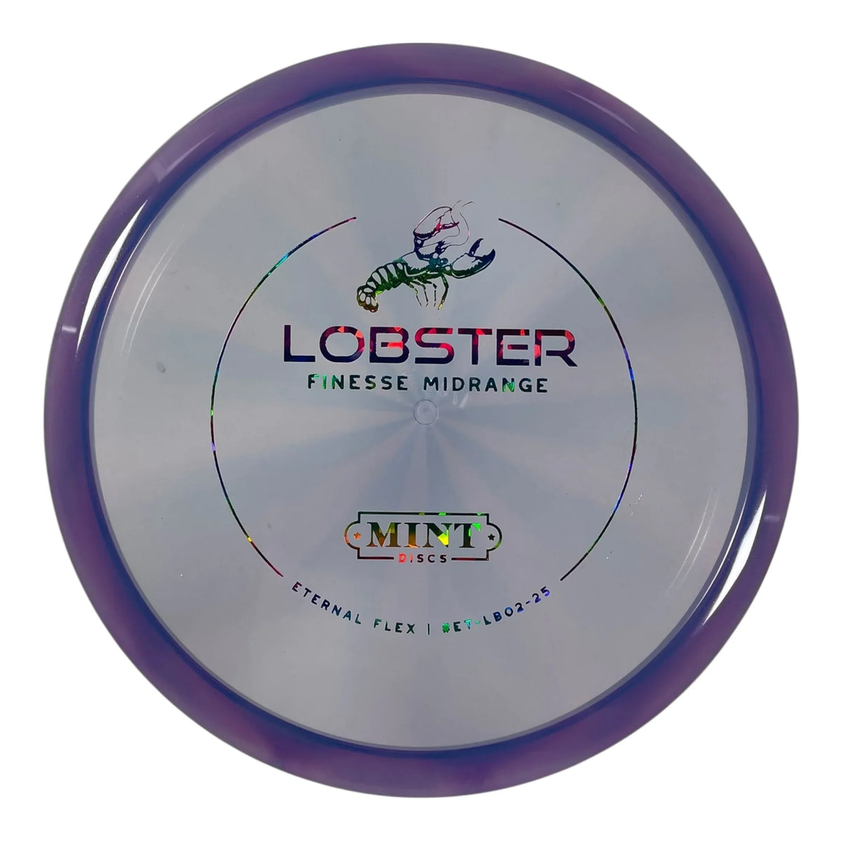 Mint Discs Lobster | Eternal Flex | Purple/Rainbow 178g Disc Golf