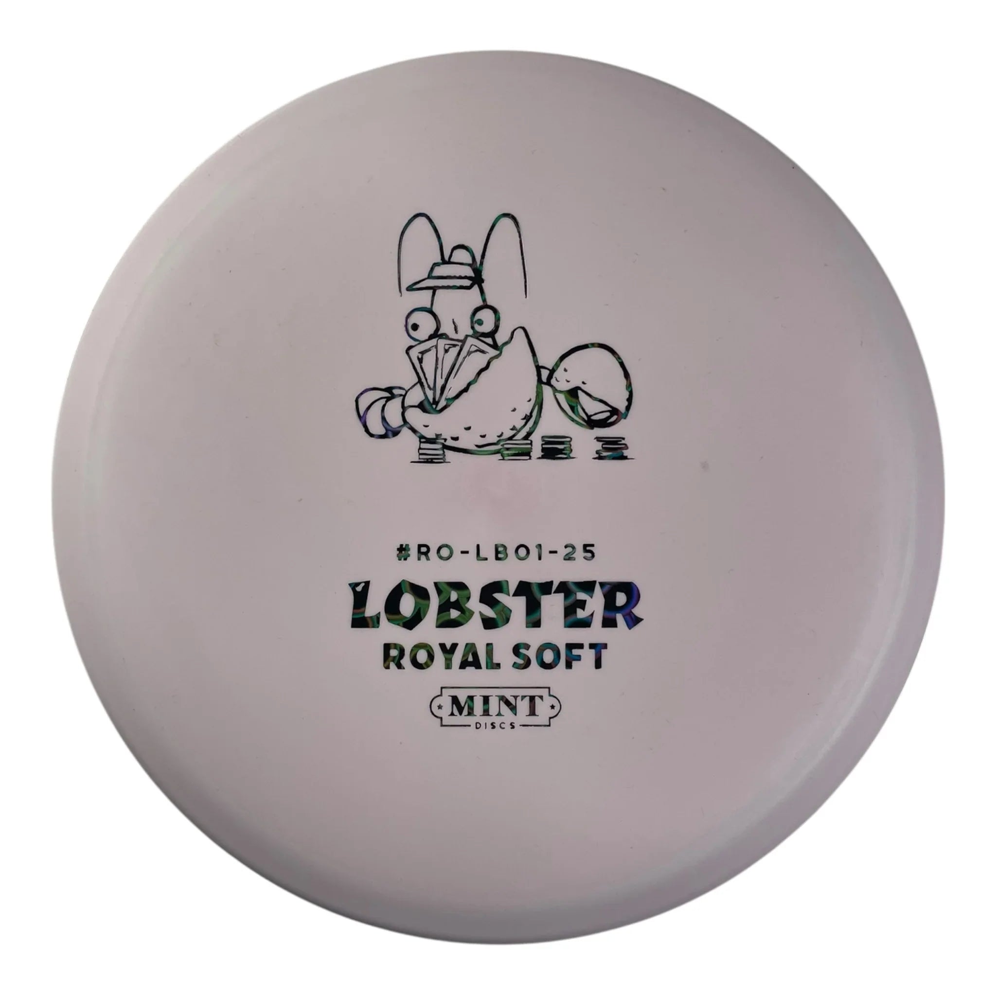 Mint Discs Lobster | Royal Soft | Light Pink/Black Holo 177g (First Run) Disc Golf