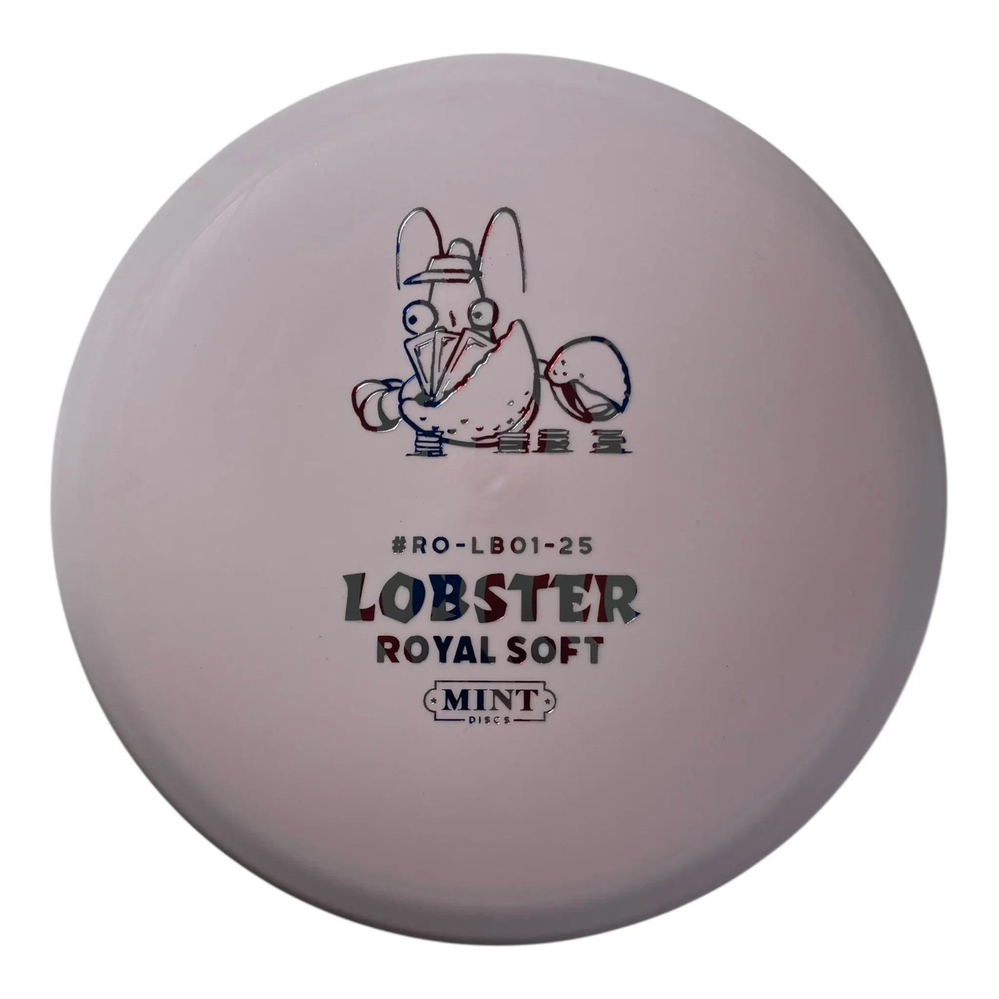 Mint Discs Lobster | Royal Soft | Light Pink/USA 177g (First Run) Disc Golf