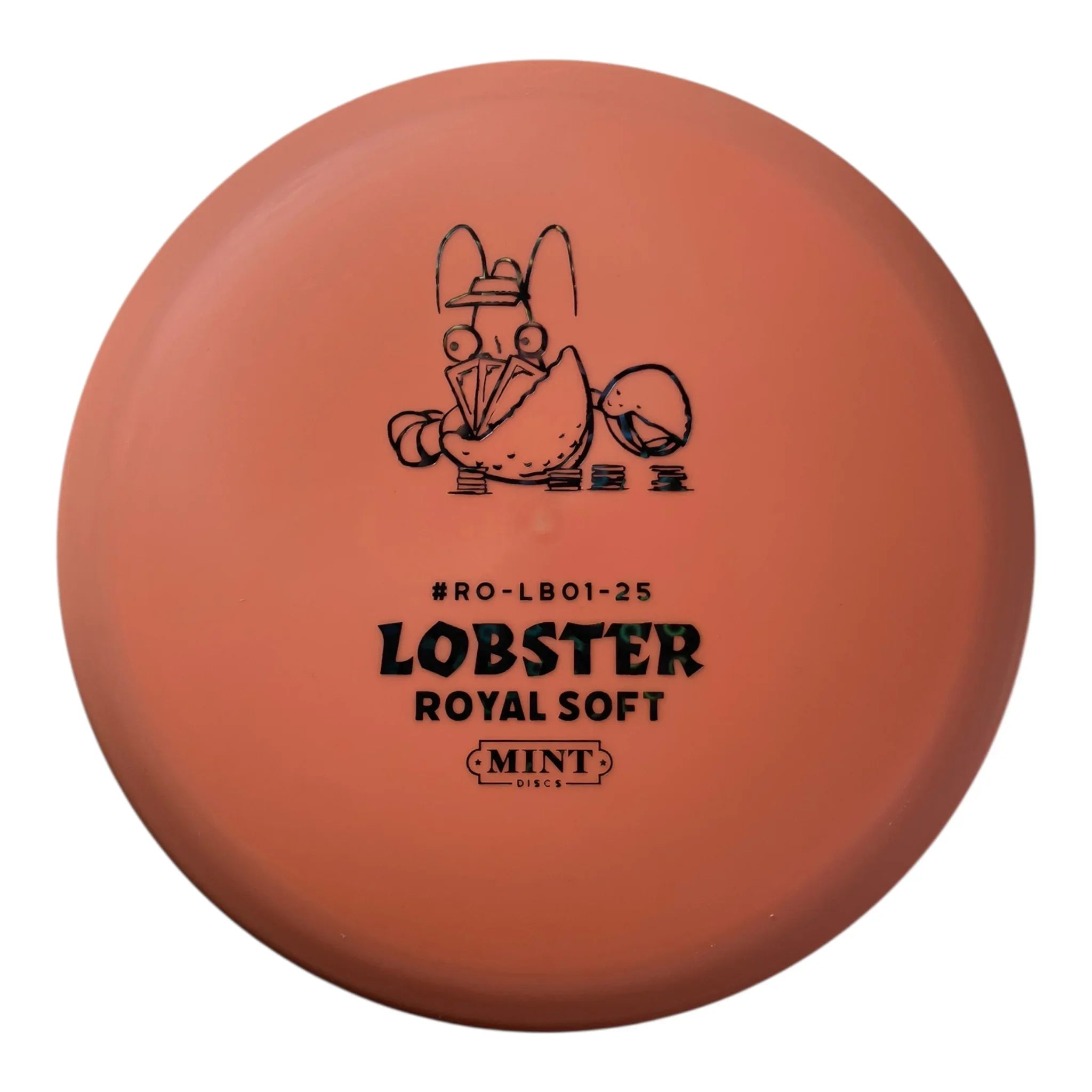 Mint Discs Lobster | Royal Soft | Orange/Oil Slick 176g (First Run) Disc Golf