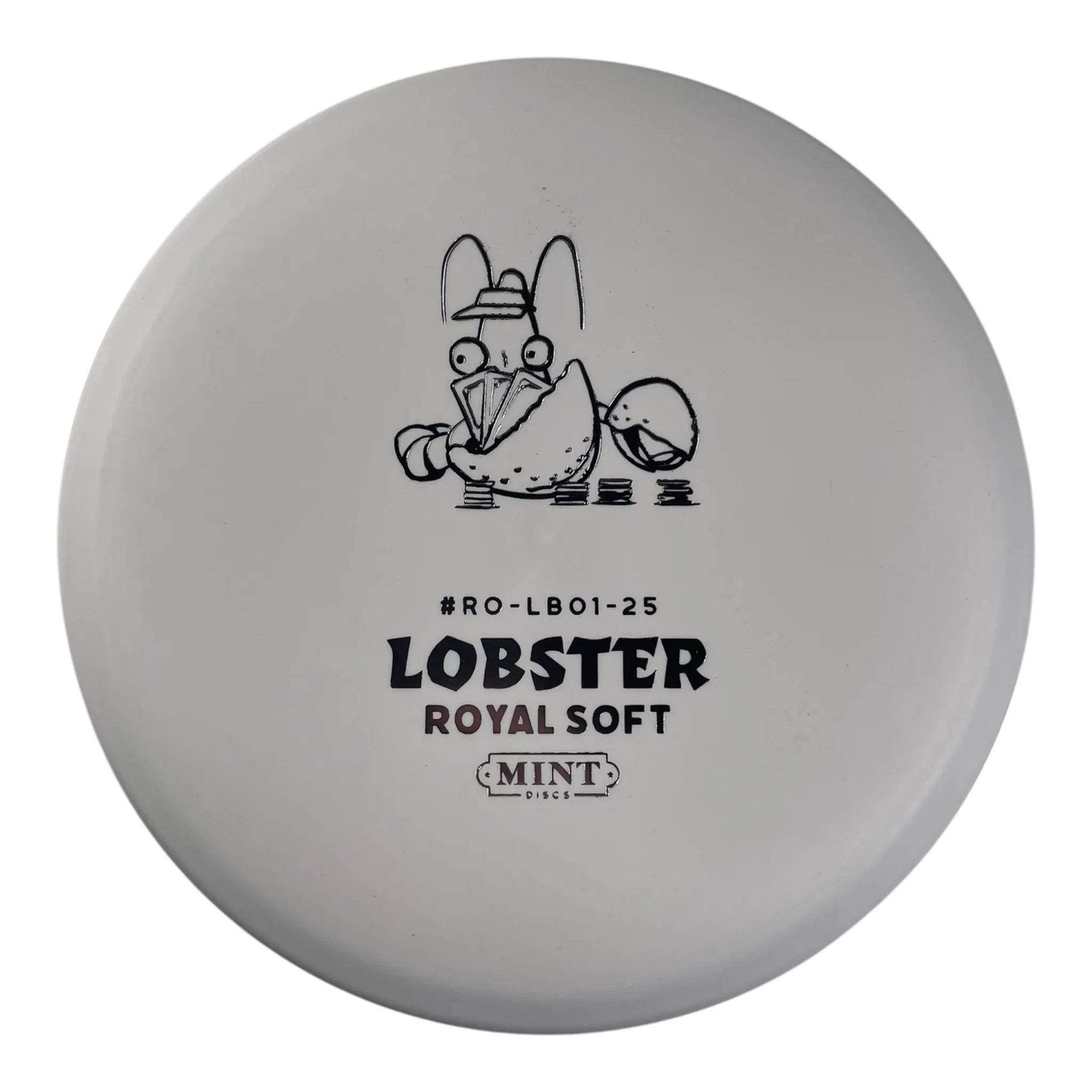 Mint Discs Lobster | Royal Soft | White/Silver 177g (First Run) Disc Golf