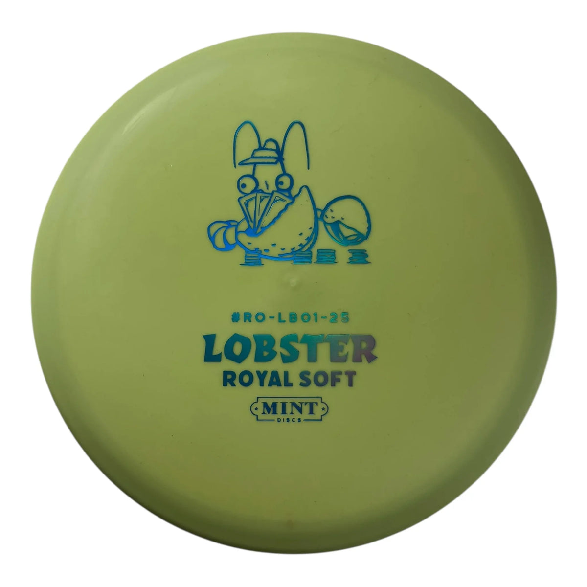 Mint Discs Lobster | Royal Soft | Yellow/Blue 176g (First Run) Disc Golf