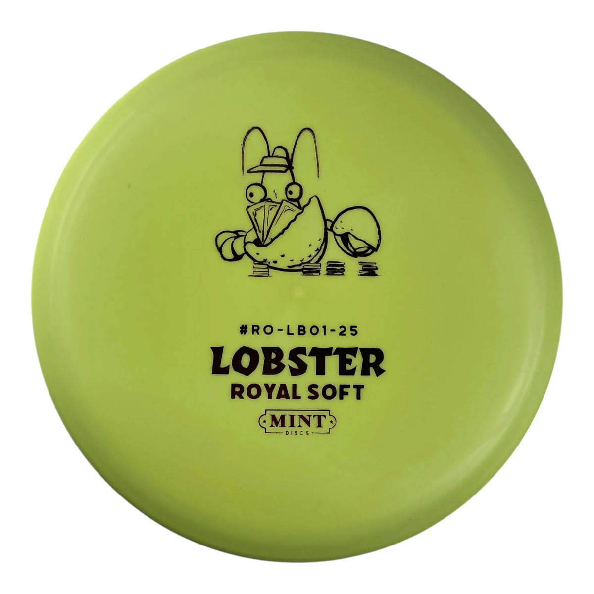 Mint Discs Lobster | Royal Soft | Yellow/Pink 176g (First Run) Disc Golf