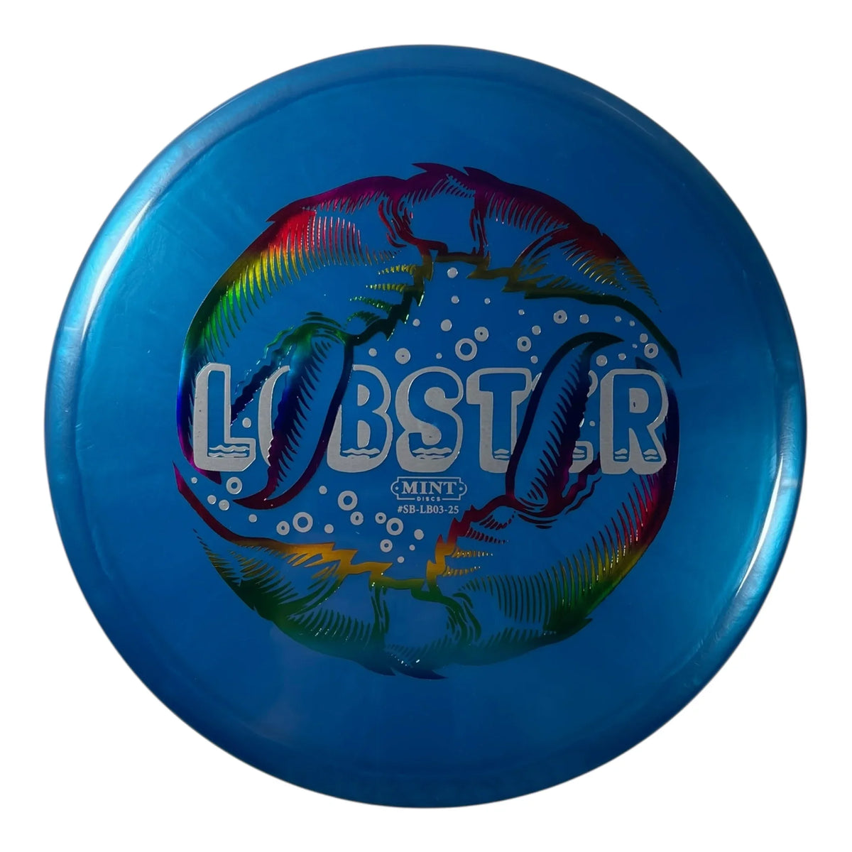 Mint Discs Lobster | Sublime | Blue/Rainbow 177g Disc Golf