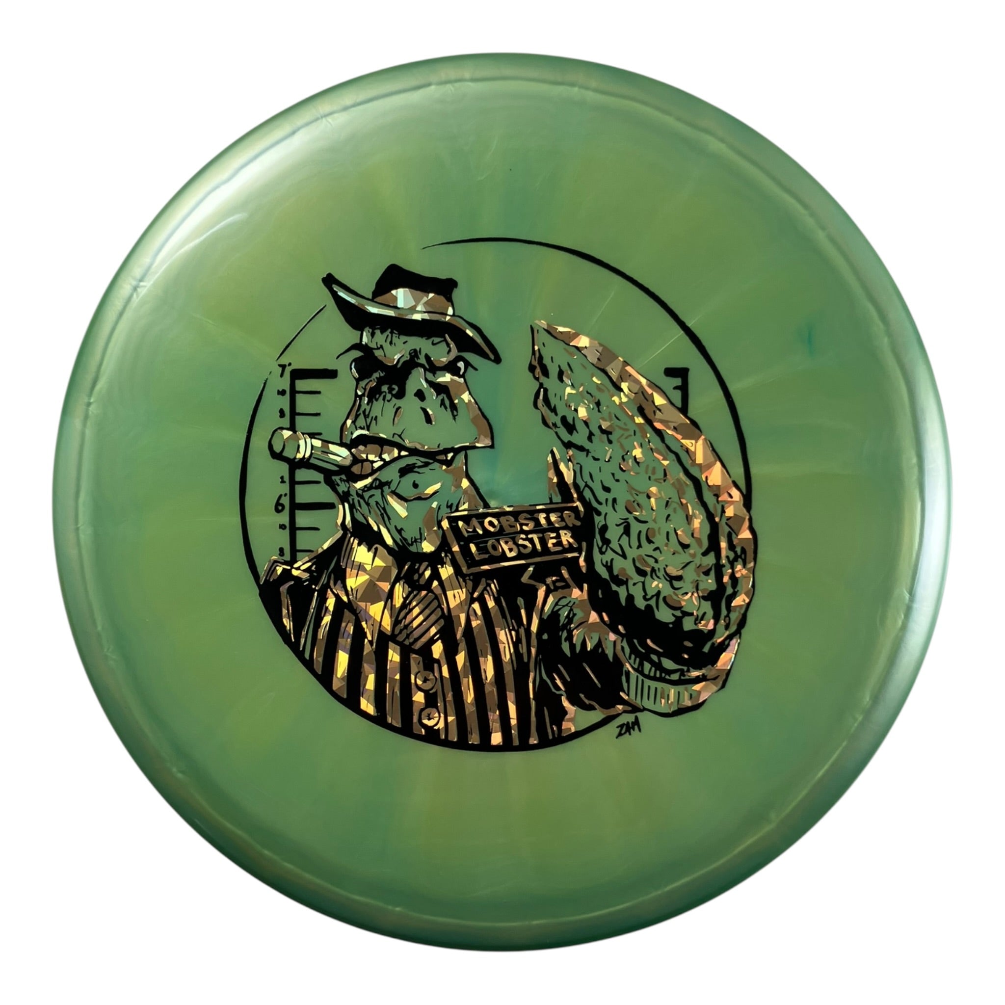 Mint Discs Lobster | Sublime | Green/Black/Gold 177g (Mobster Lobster) Disc Golf