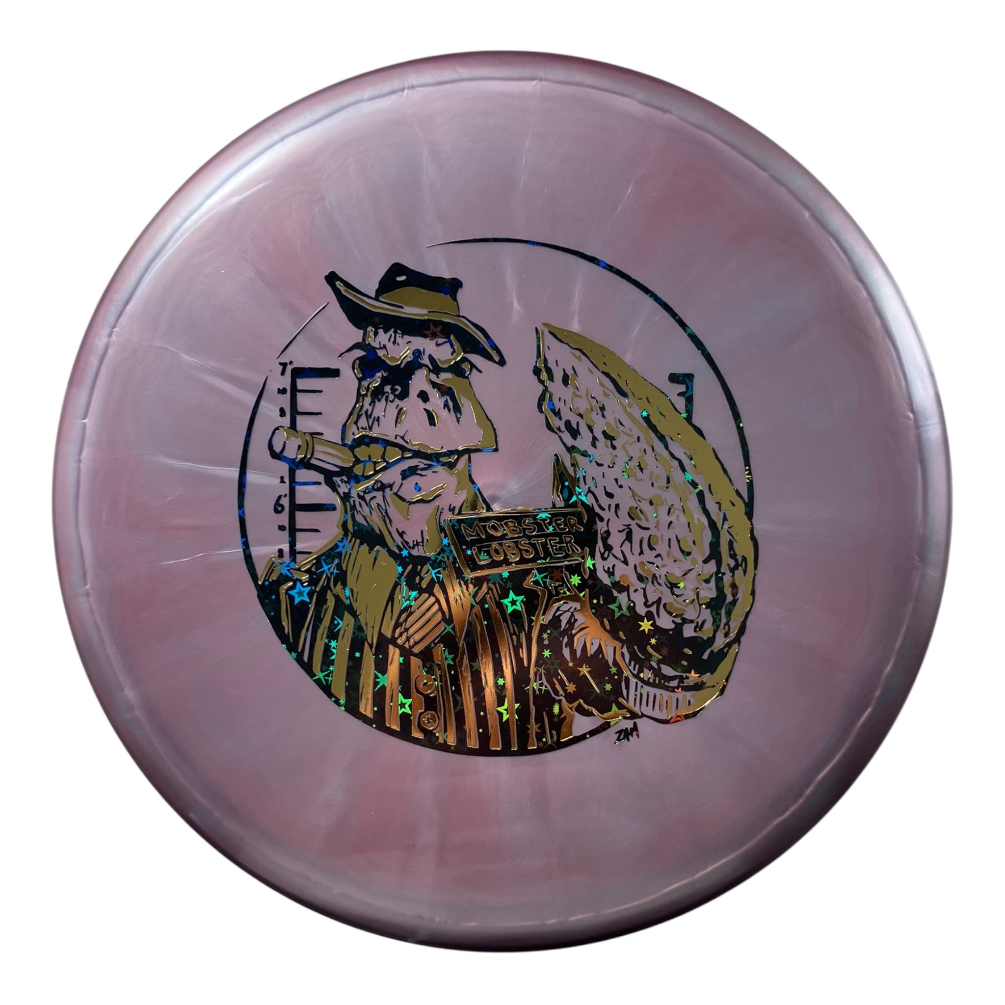 Mint Discs Lobster | Sublime | Purple/Black/Gold 177g (Mobster Lobster) Disc Golf