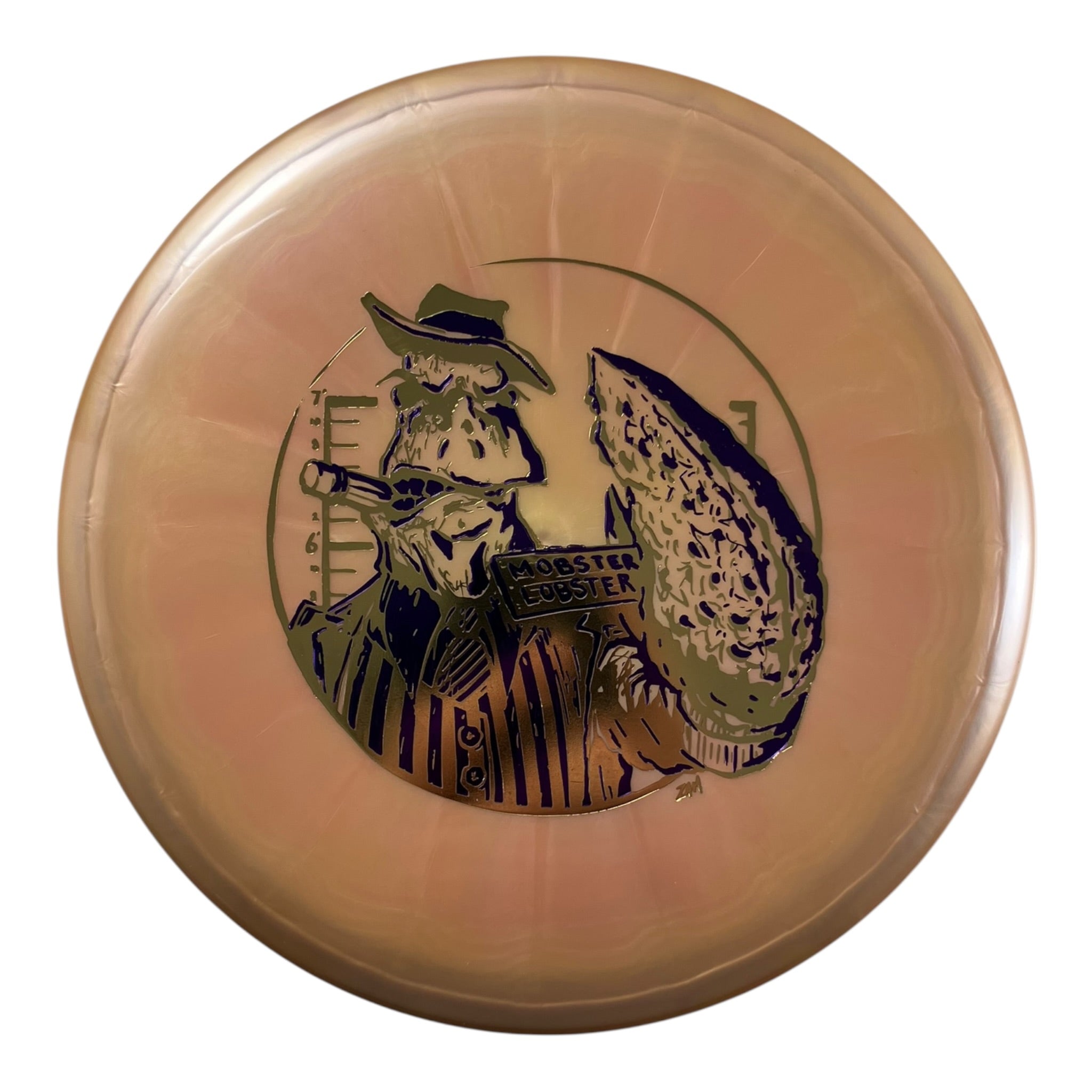 Mint Discs Lobster | Sublime | Tan/Purple/Gold 178g (Mobster Lobster) Disc Golf