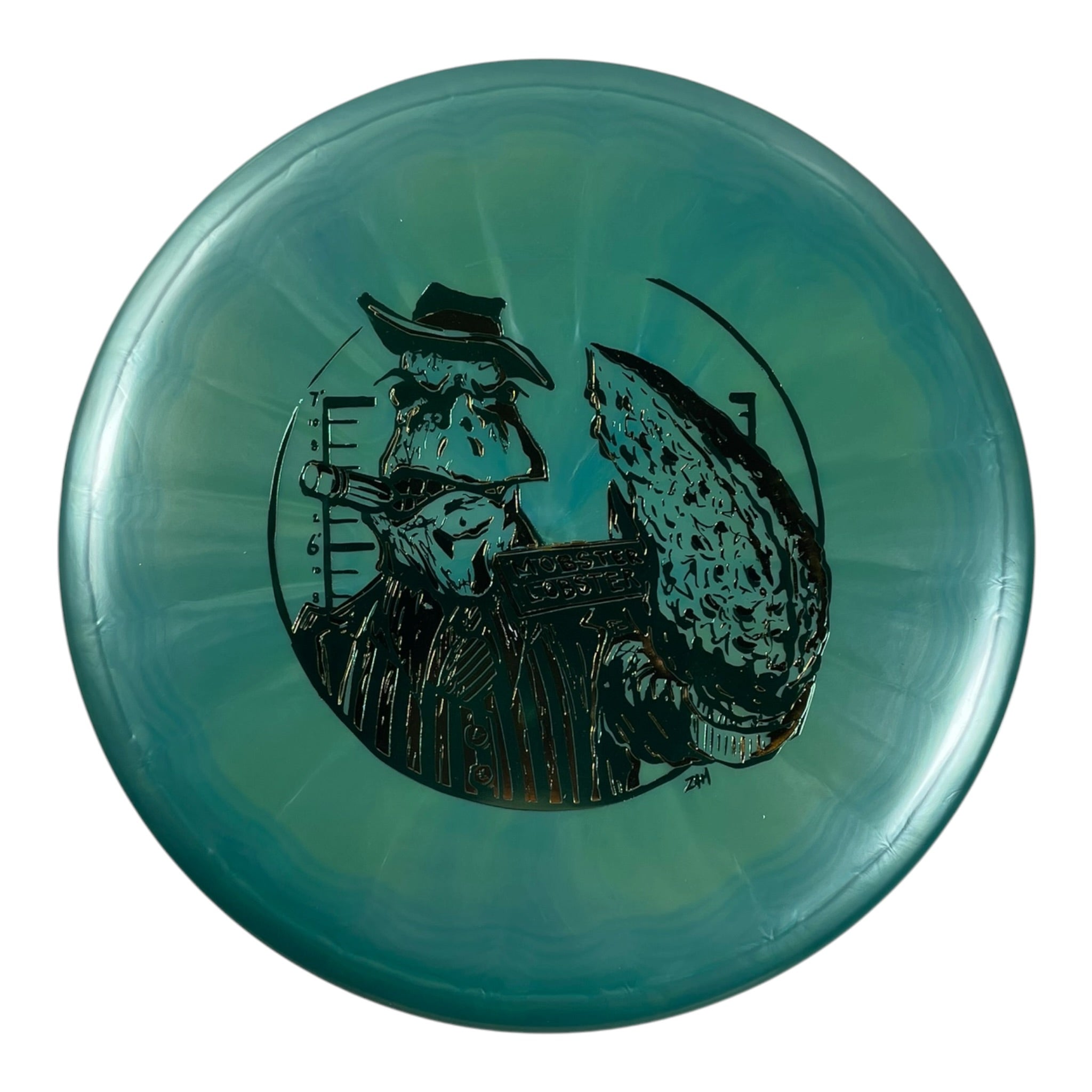 Mint Discs Lobster | Sublime | Teal/Gold/Teal 177g (Mobster Lobster) Disc Golf